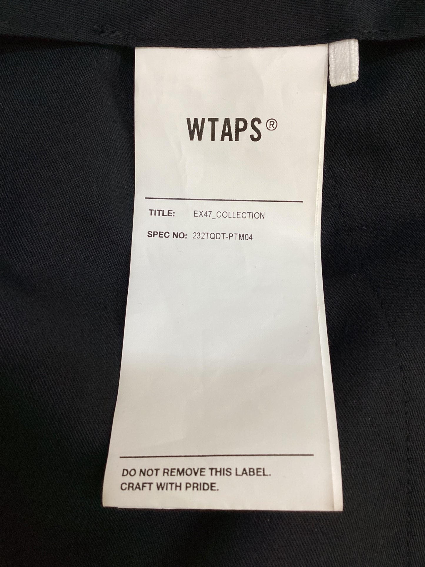 [Pre-owned] WTAPS slacks 232TQDT-PTM04