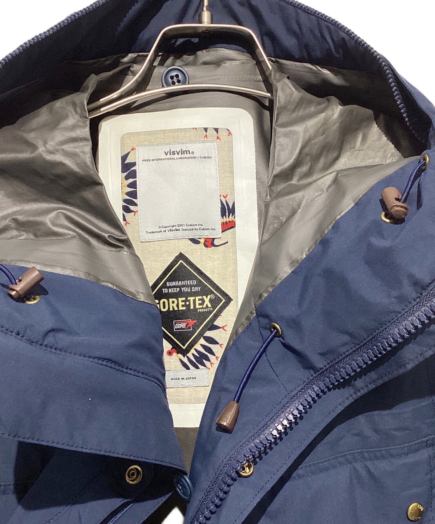 ​visvim TOTEM PARKA GORE-TEX ネイビー サイズ1 visvim TOTEM PARKA GORE-TEX ネイビー サイズ1 | ヤマダウェブコム