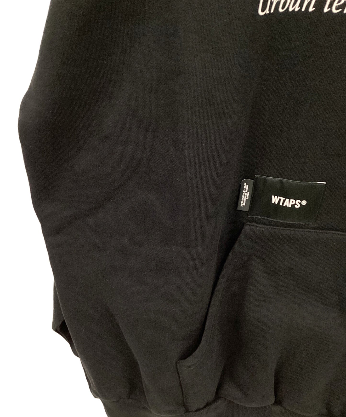 [Pre-owned] WTAPS pullover hoodie
