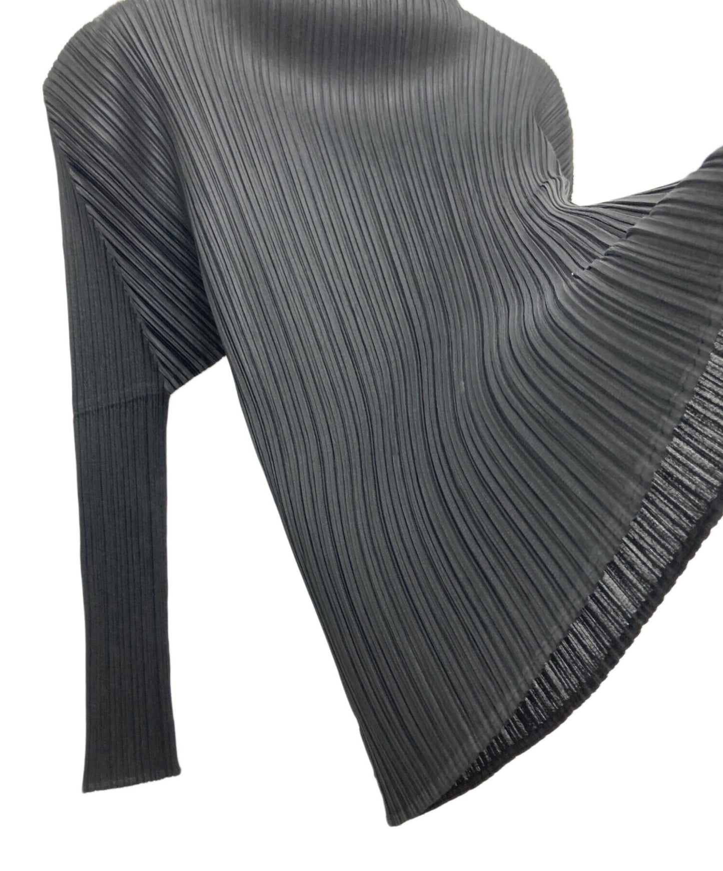 [Pre-owned] PLEATS PLEASE High Neck Pleated Cut and Sewn PP05-JK005