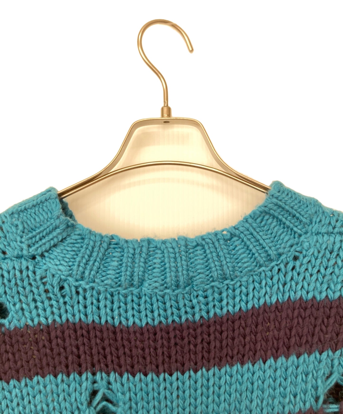 [Pre-owned] Hysteric Glamour Crushed Sleeve Logo Sweater 01173NS09