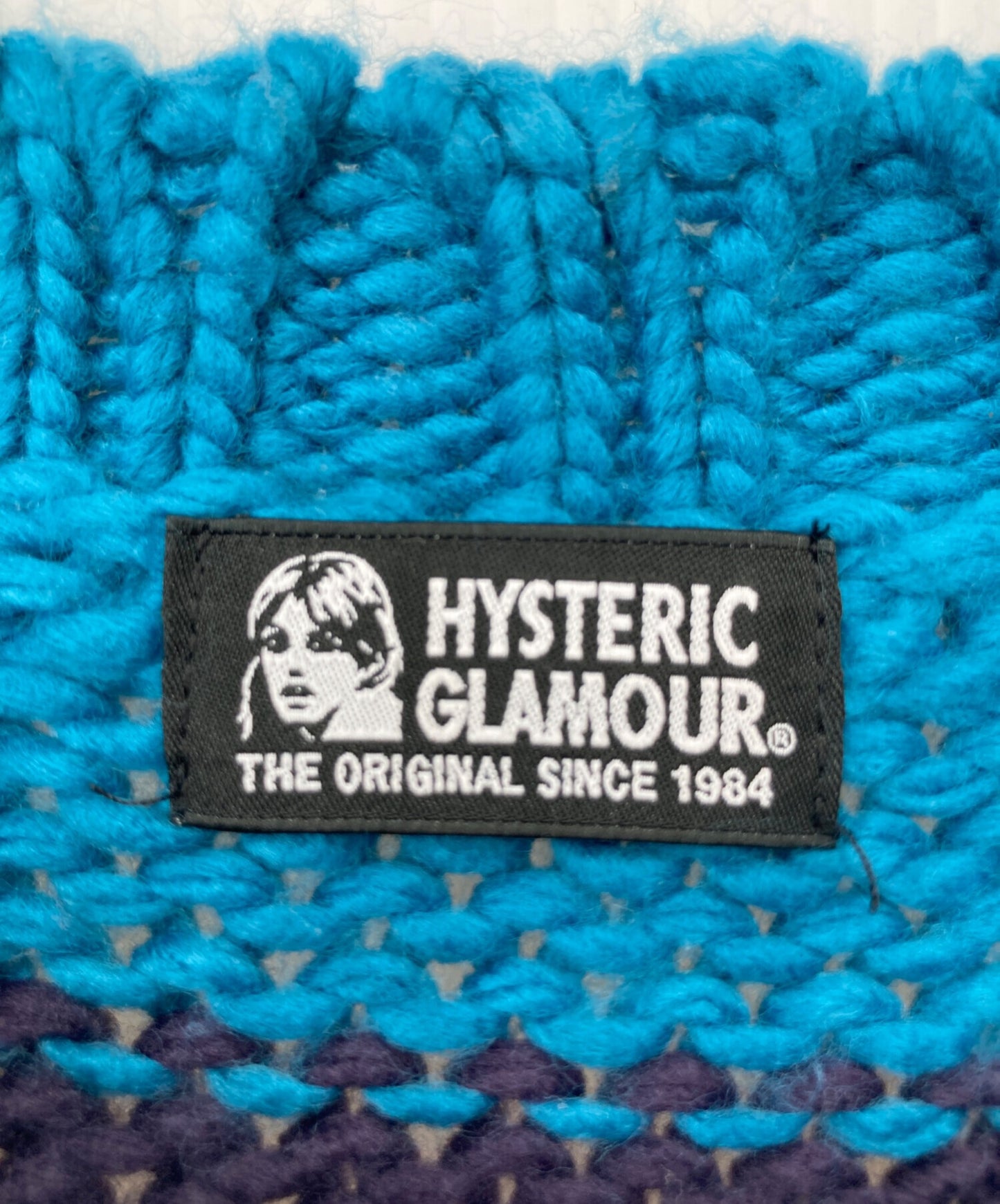 [Pre-owned] Hysteric Glamour Crushed Sleeve Logo Sweater 01173NS09