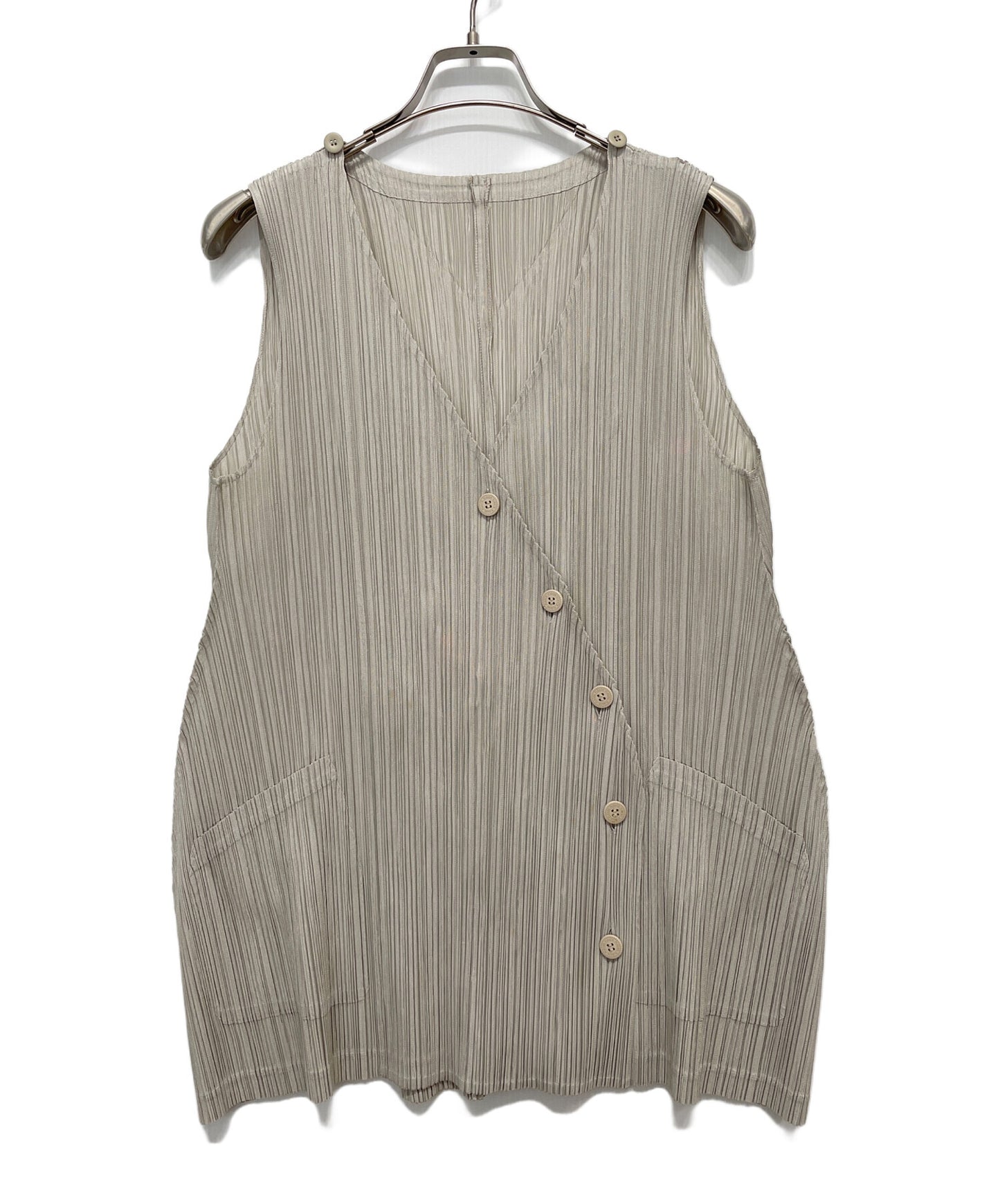 [Pre-owned] PLEATS PLEASE variable vest PP83-JD421
