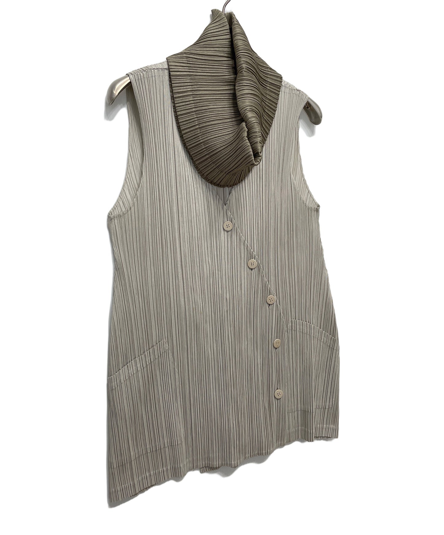 [Pre-owned] PLEATS PLEASE variable vest PP83-JD421