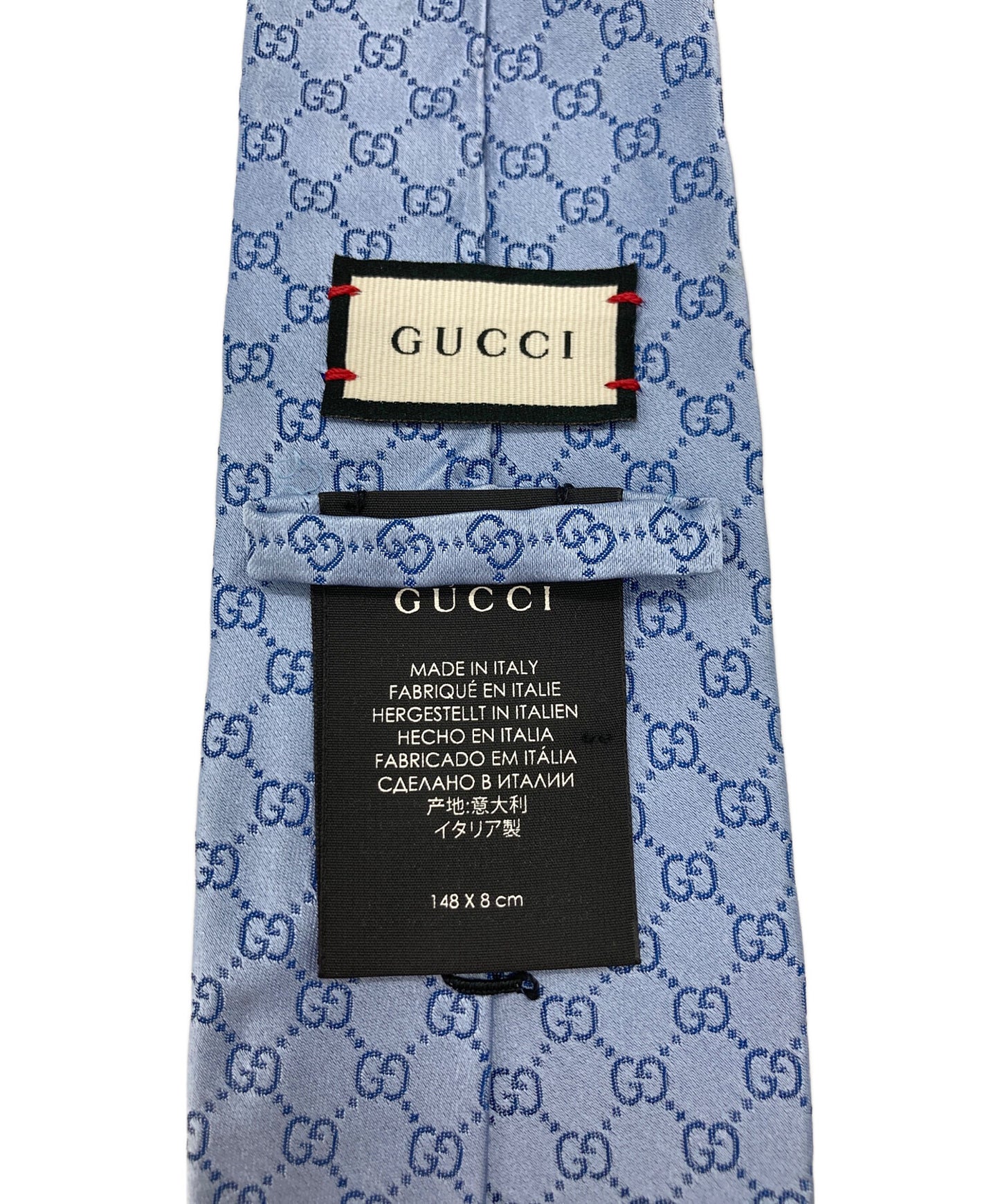 [Pre-owned] GUCCI tie 456520 4B002 4968
