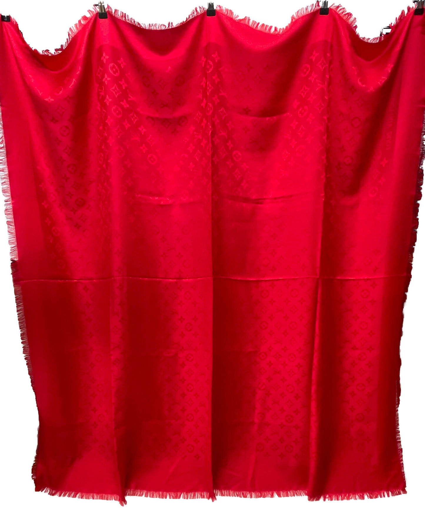 [Pre-owned] LOUIS VUITTON Silk blend stole