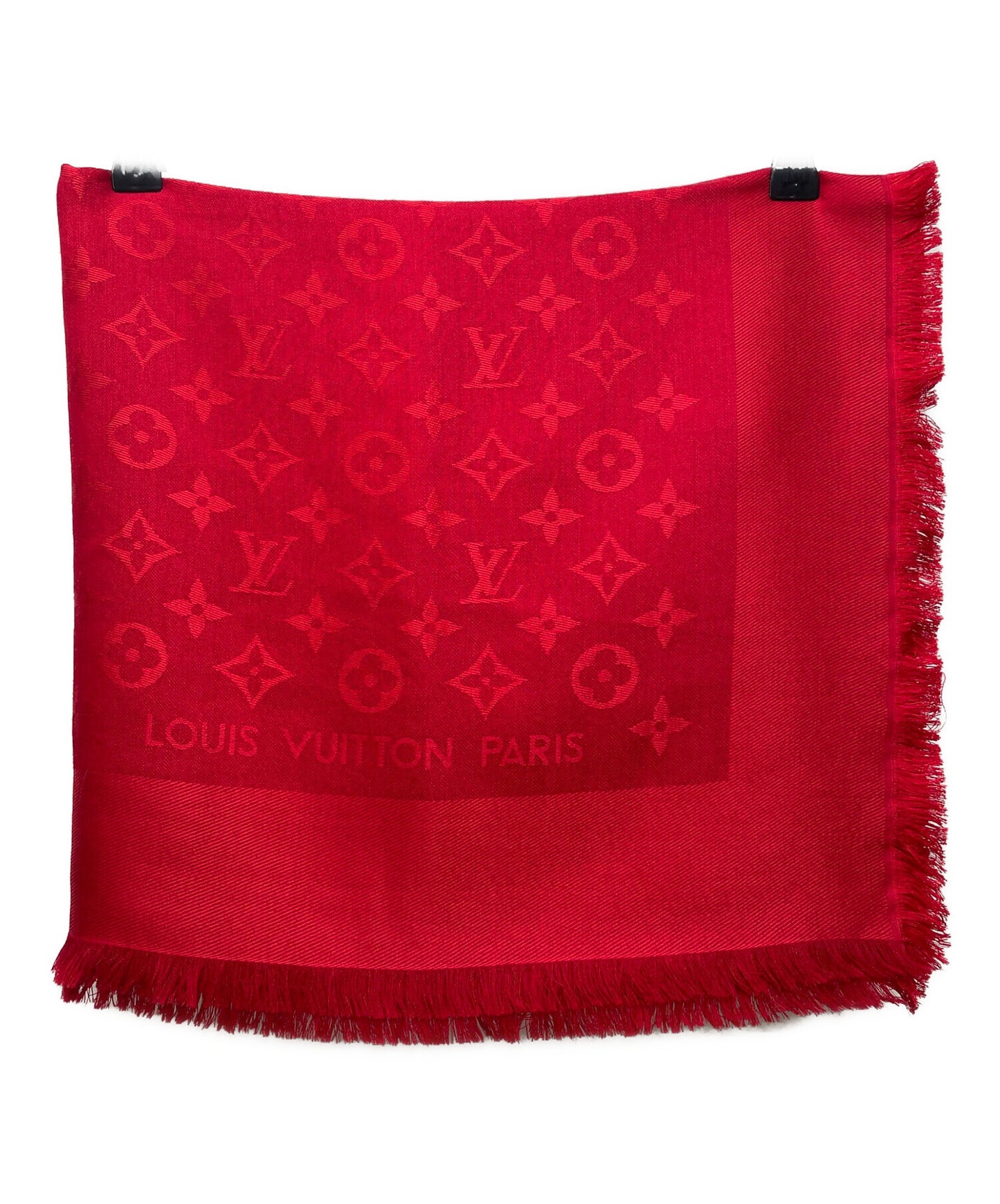 [Pre-owned] LOUIS VUITTON Silk blend stole