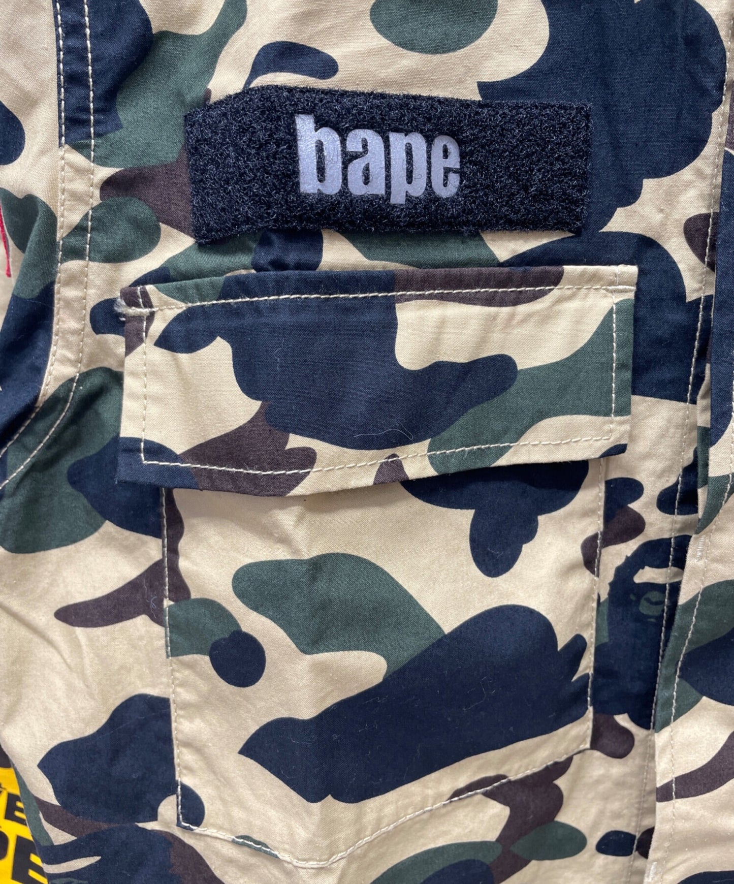 [Pre-owned] A BATHING APE 1st CamoMilitary Shirt 001SHE301014X