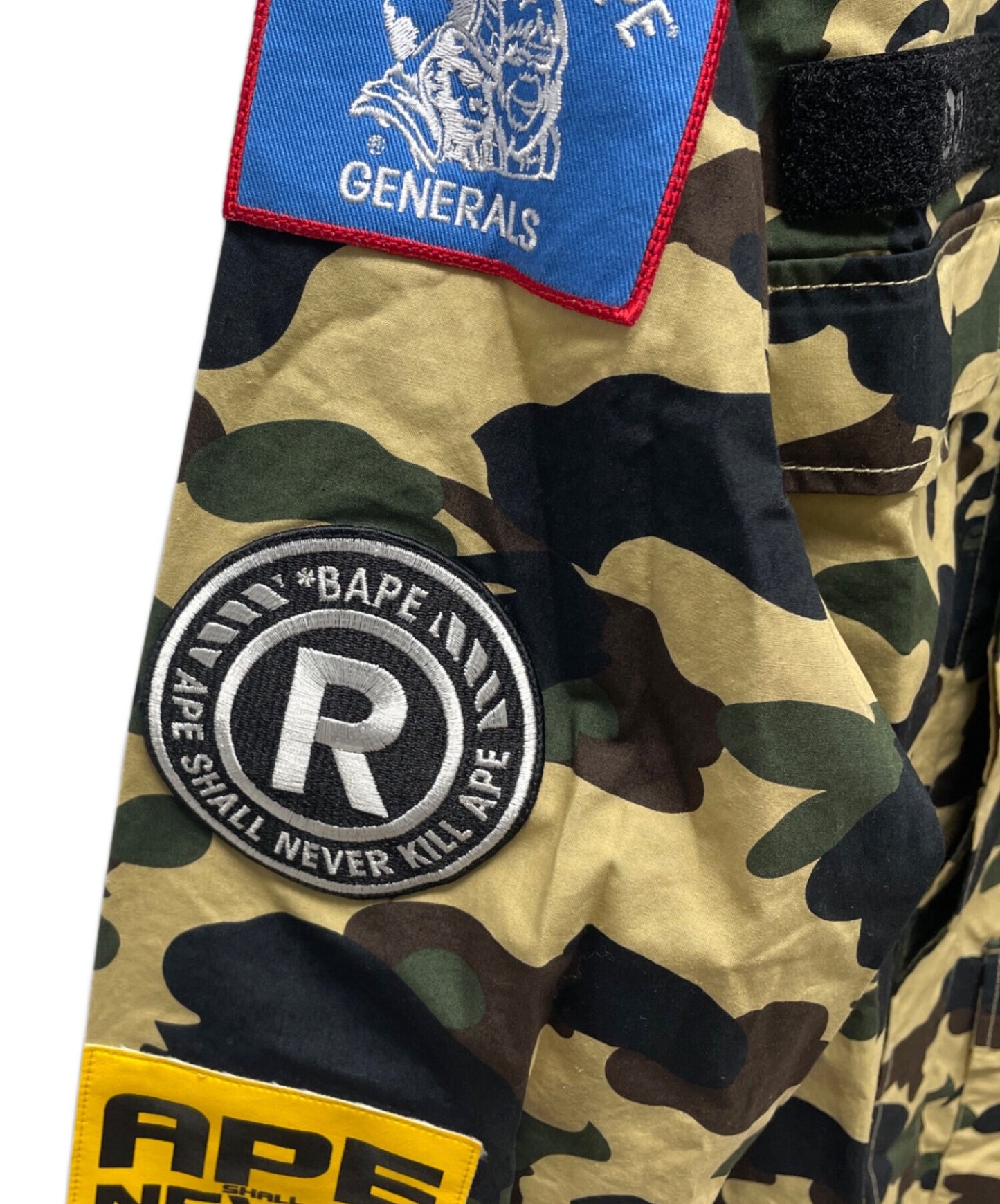 [Pre-owned] A BATHING APE 1st CamoMilitary Shirt 001SHE301014X