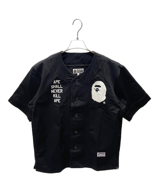 [Pre-owned] A BATHING APE baseball shirt 001SHB201044X