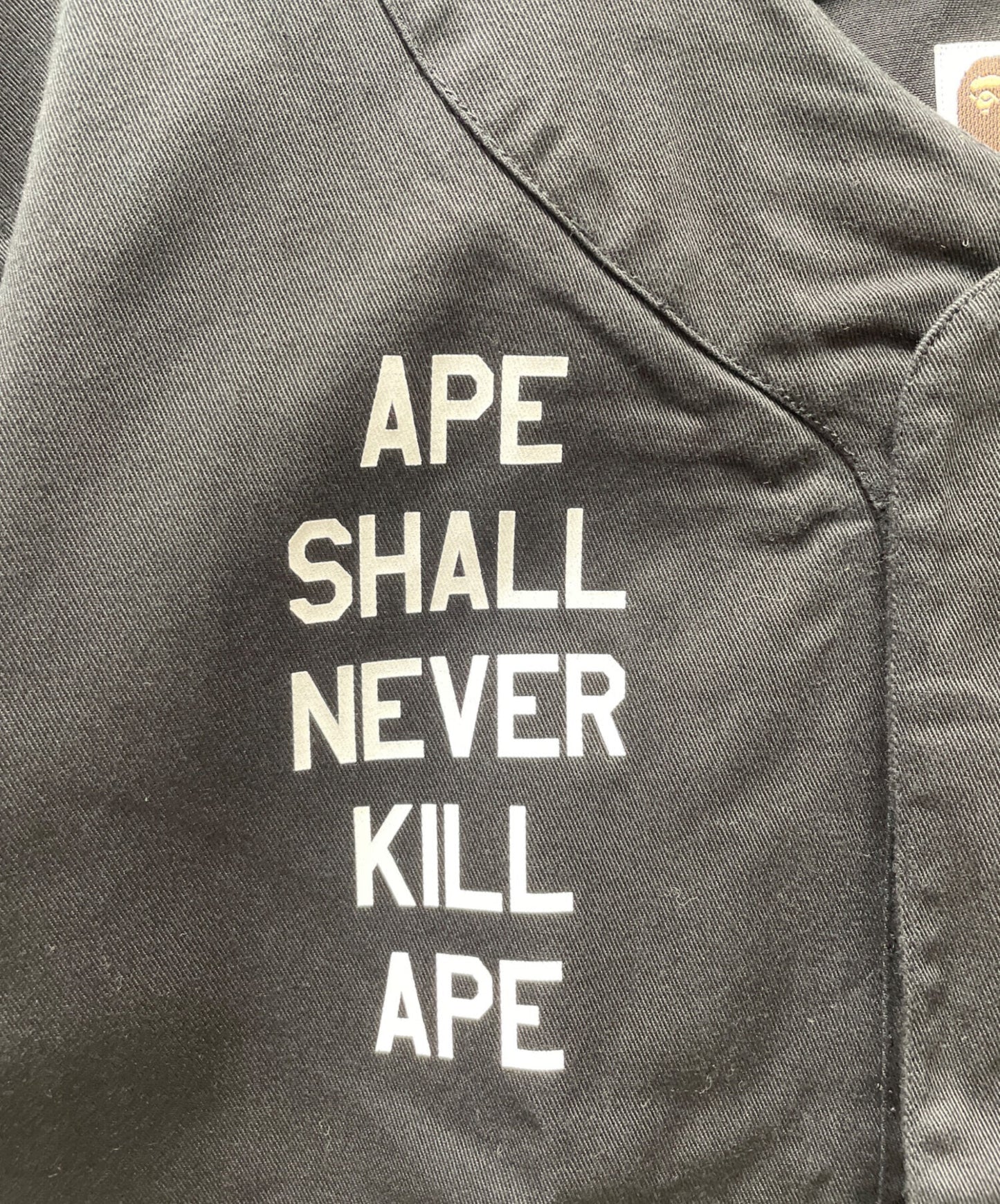 [Pre-owned] A BATHING APE baseball shirt 001SHB201044X