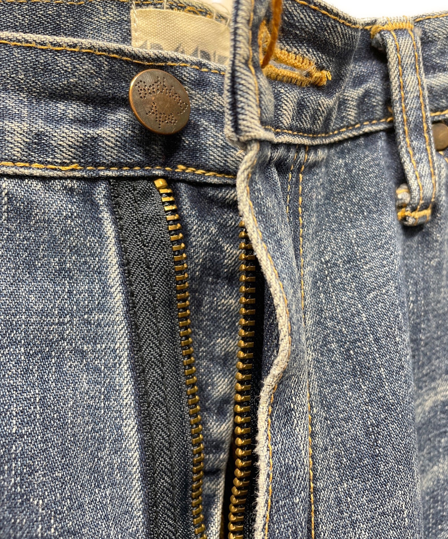 [Pre-owned] A BATHING APE Denim Pants BAPE HEAD