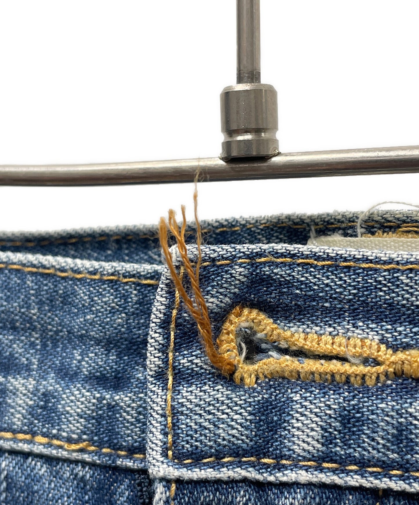 [Pre-owned] A BATHING APE Denim Pants BAPE HEAD