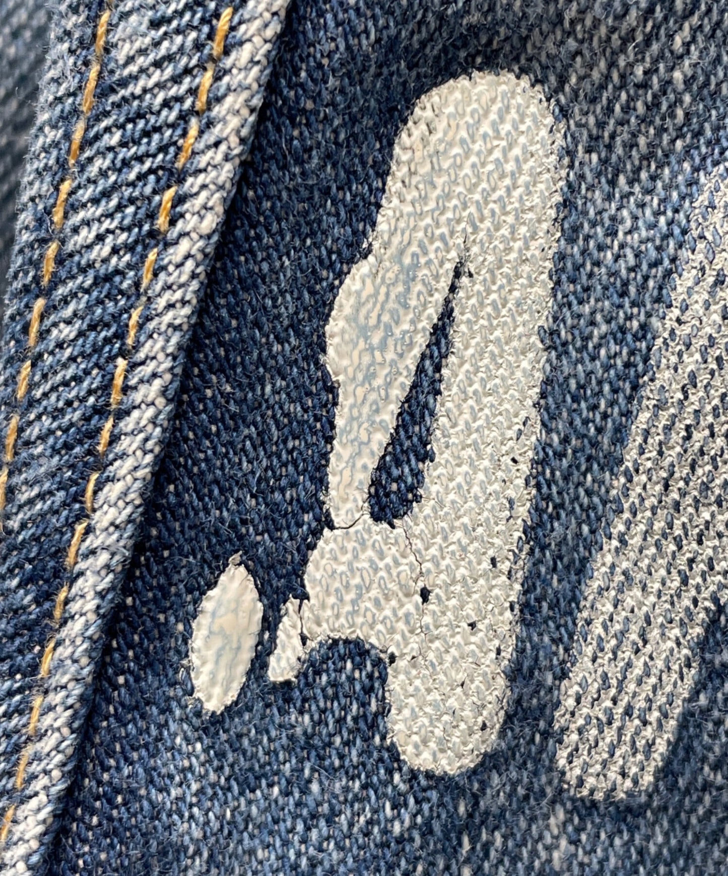 [Pre-owned] A BATHING APE Denim Pants BAPE HEAD