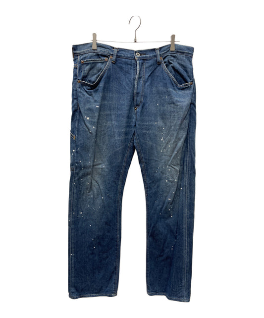 [Pre-owned] A BATHING APE Painted Denim Pants APE HEAD 1930-150-025