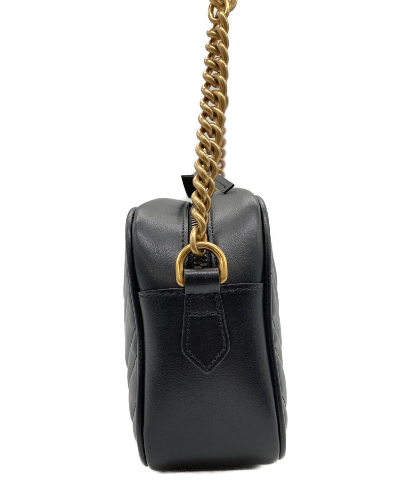 [Pre-owned] GUCCI GG Marmont Quilted Shoulder Bag/Chain Shoulder Bag 447632