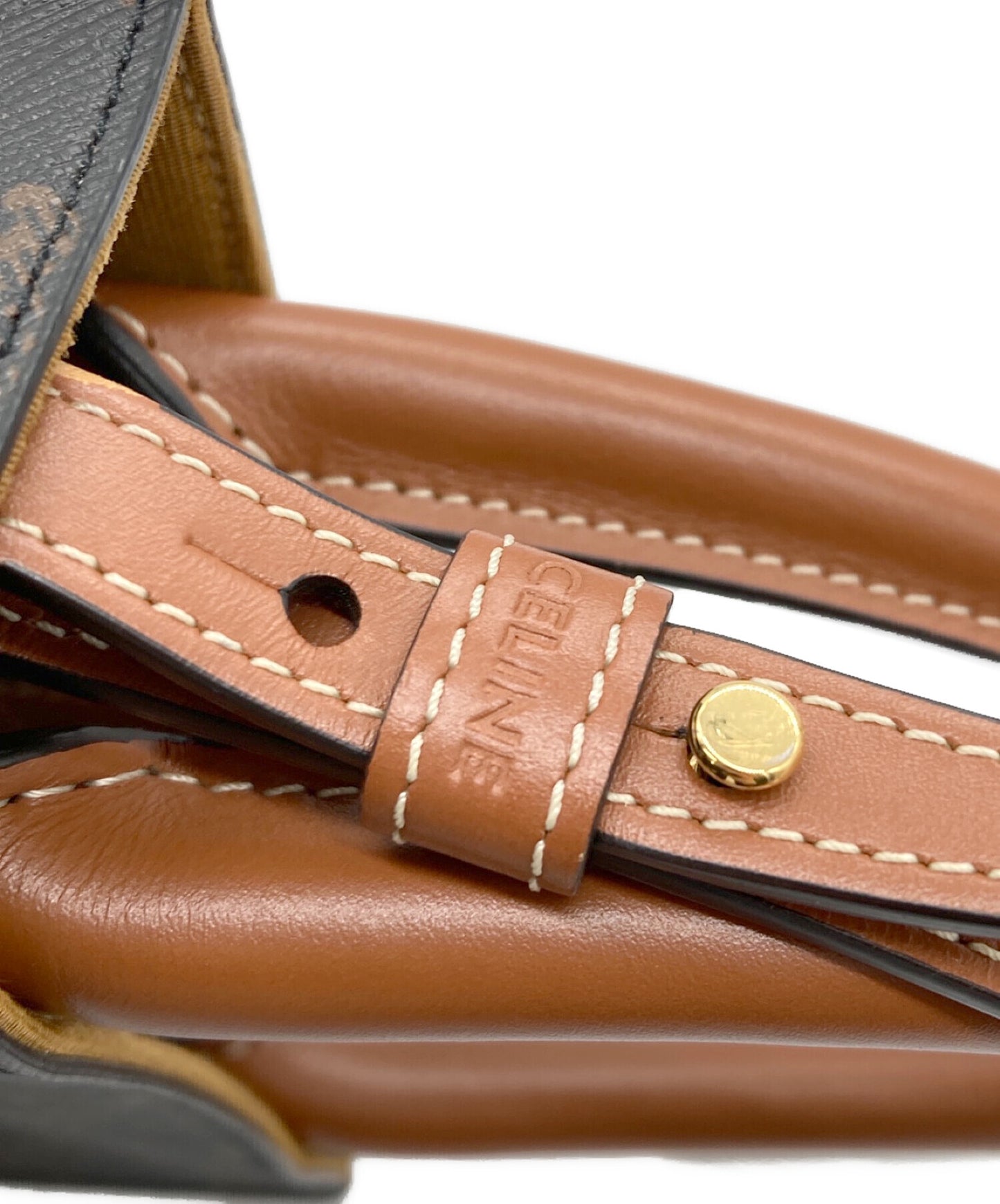 [Pre-owned] CELINE mini-vertical hippopotamus TPU