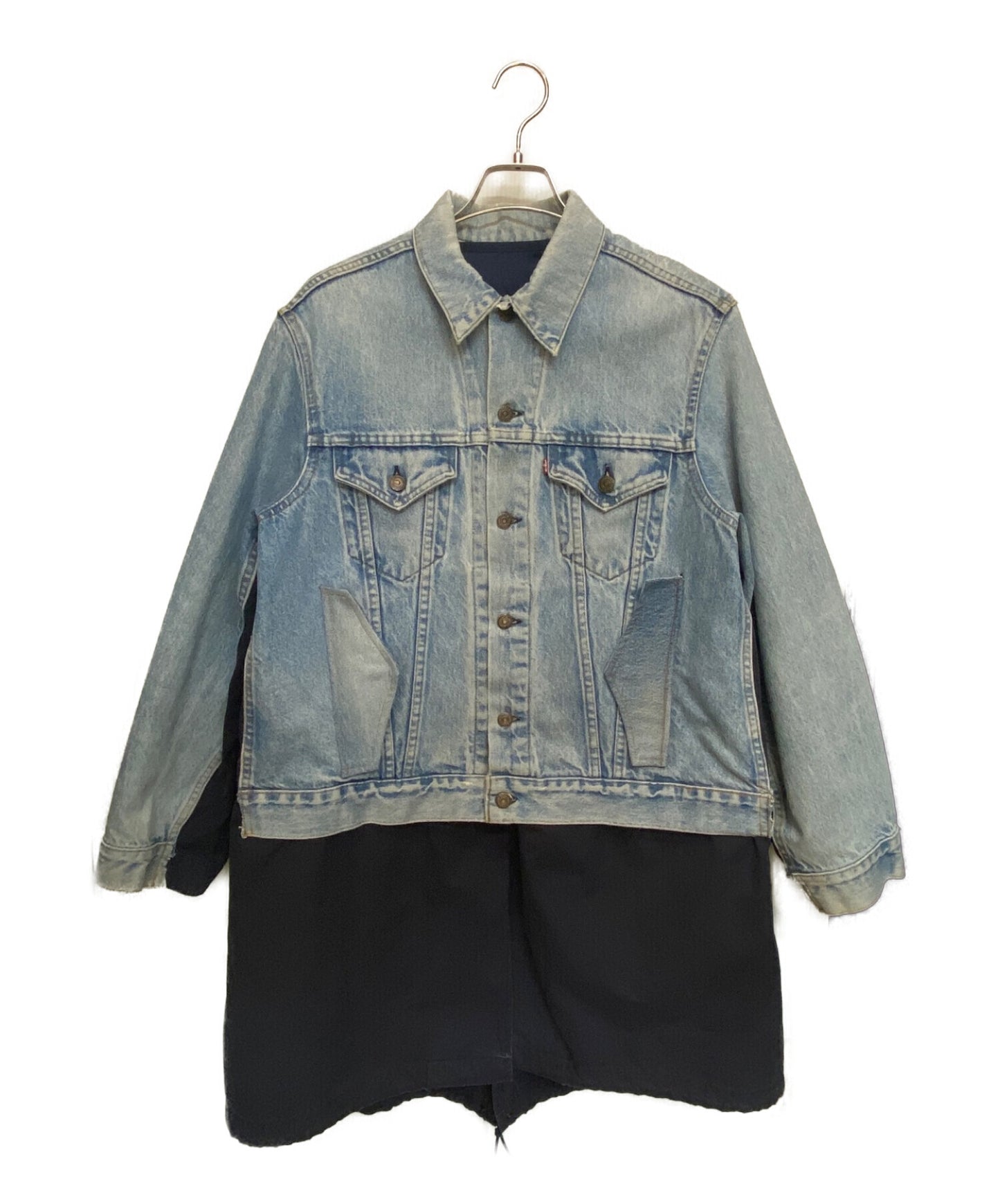 [Pre-owned] UNDERCOVER 22AW Denim jacket nylon coat A5223-0000