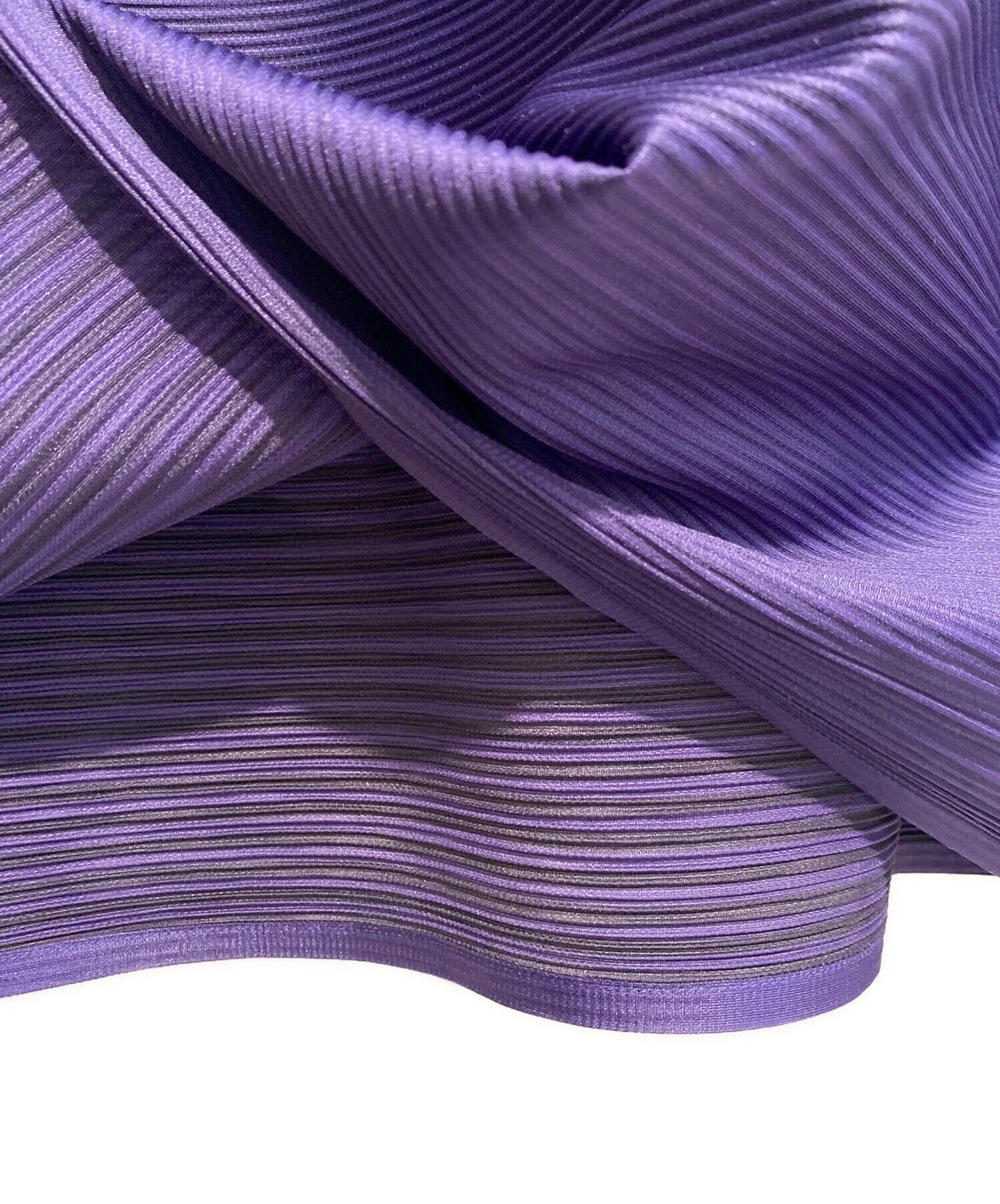 [Pre-owned] PLEATS PLEASE Border Pleats Dress with All-Over Pattern 7569048