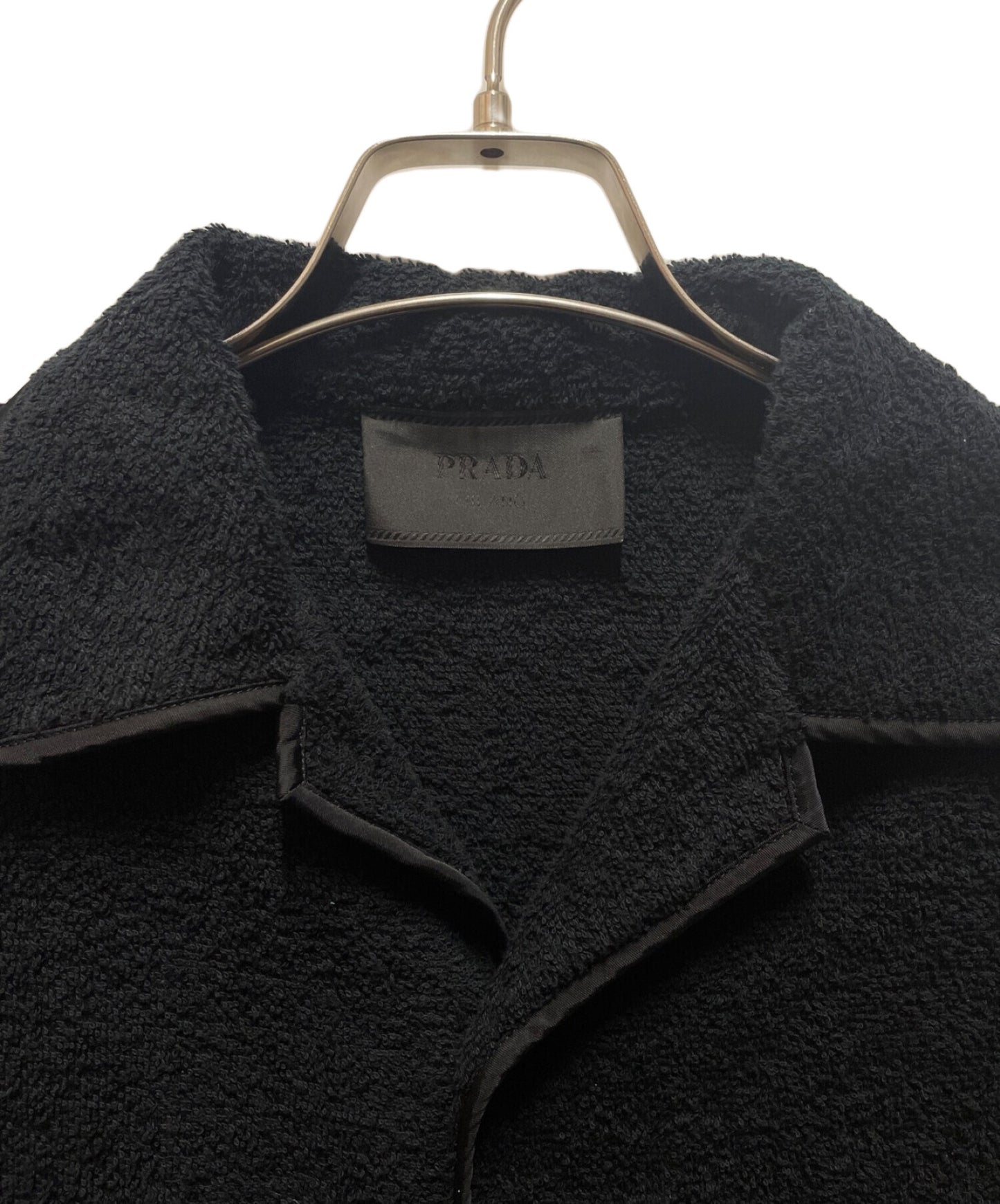 [Pre-owned] PRADA Terry Bowling Shirt/Pile Shirt SC559 S212 1ZR3