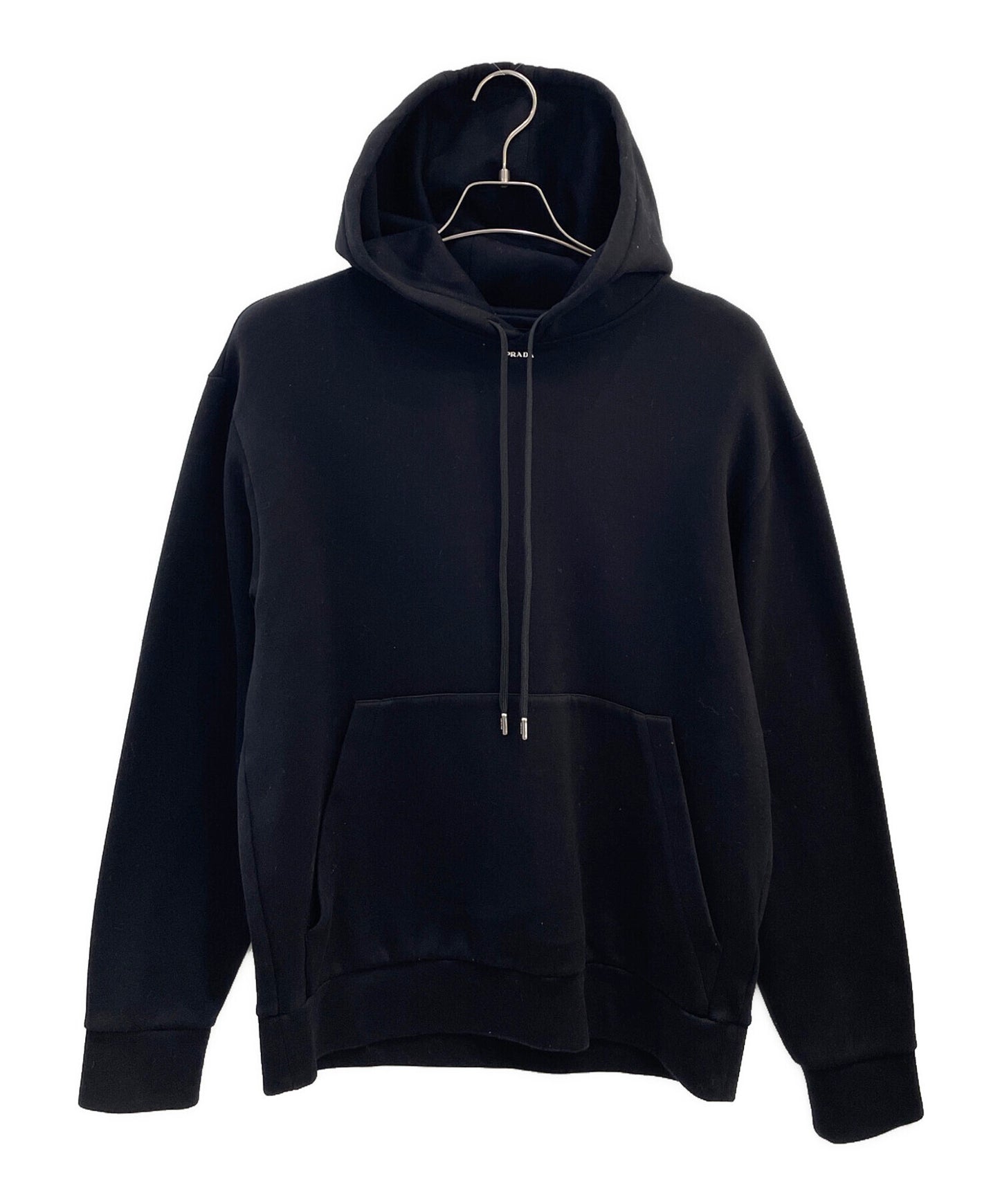 [Pre-owned] PRADA Technical Cotton Logo Hoodie/Logo Sweatshirt Pullover Hoodie/Hoodie UJL84A S231 110Q