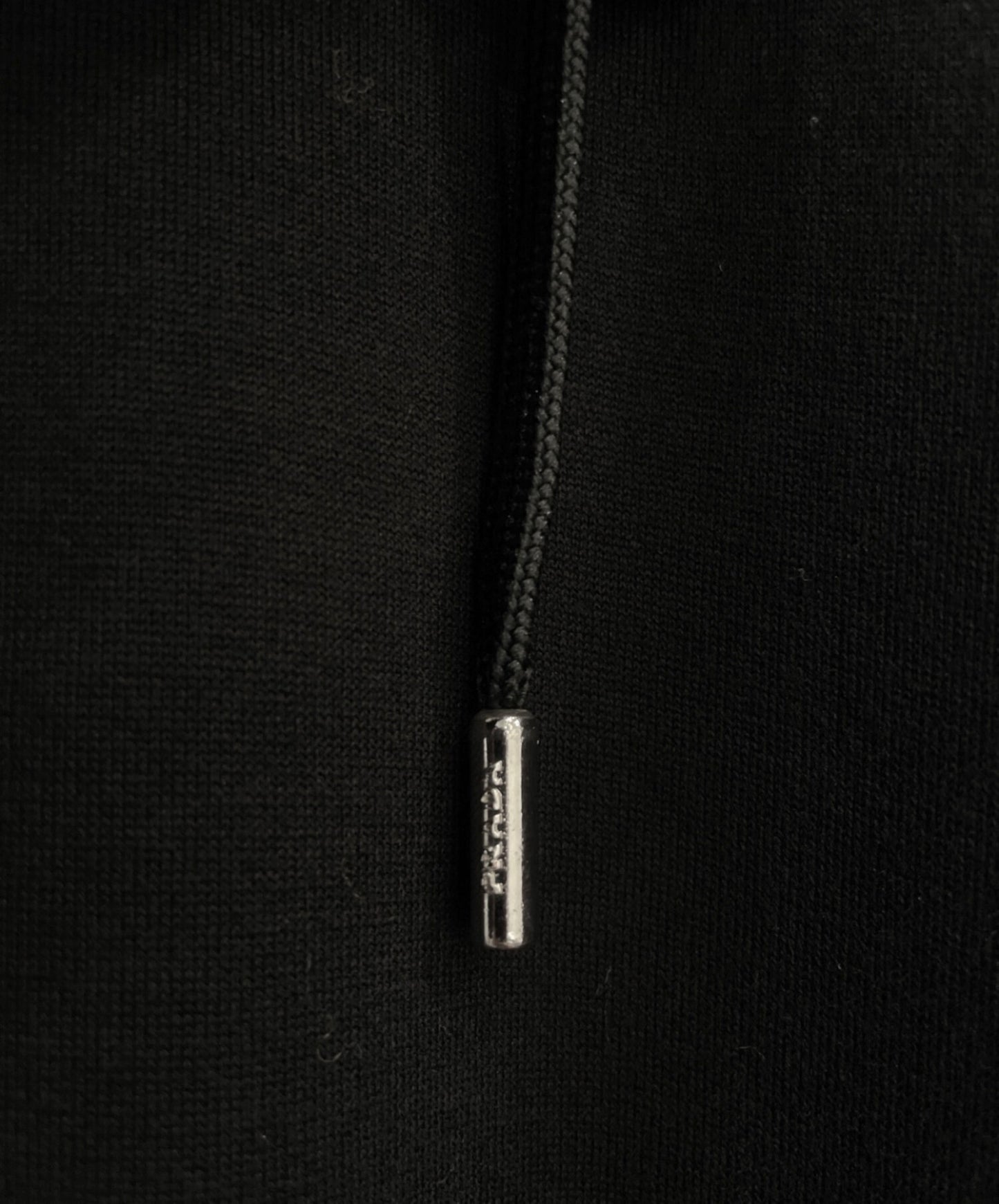 [Pre-owned] PRADA Technical Cotton Logo Hoodie/Logo Sweatshirt Pullover Hoodie/Hoodie UJL84A S231 110Q