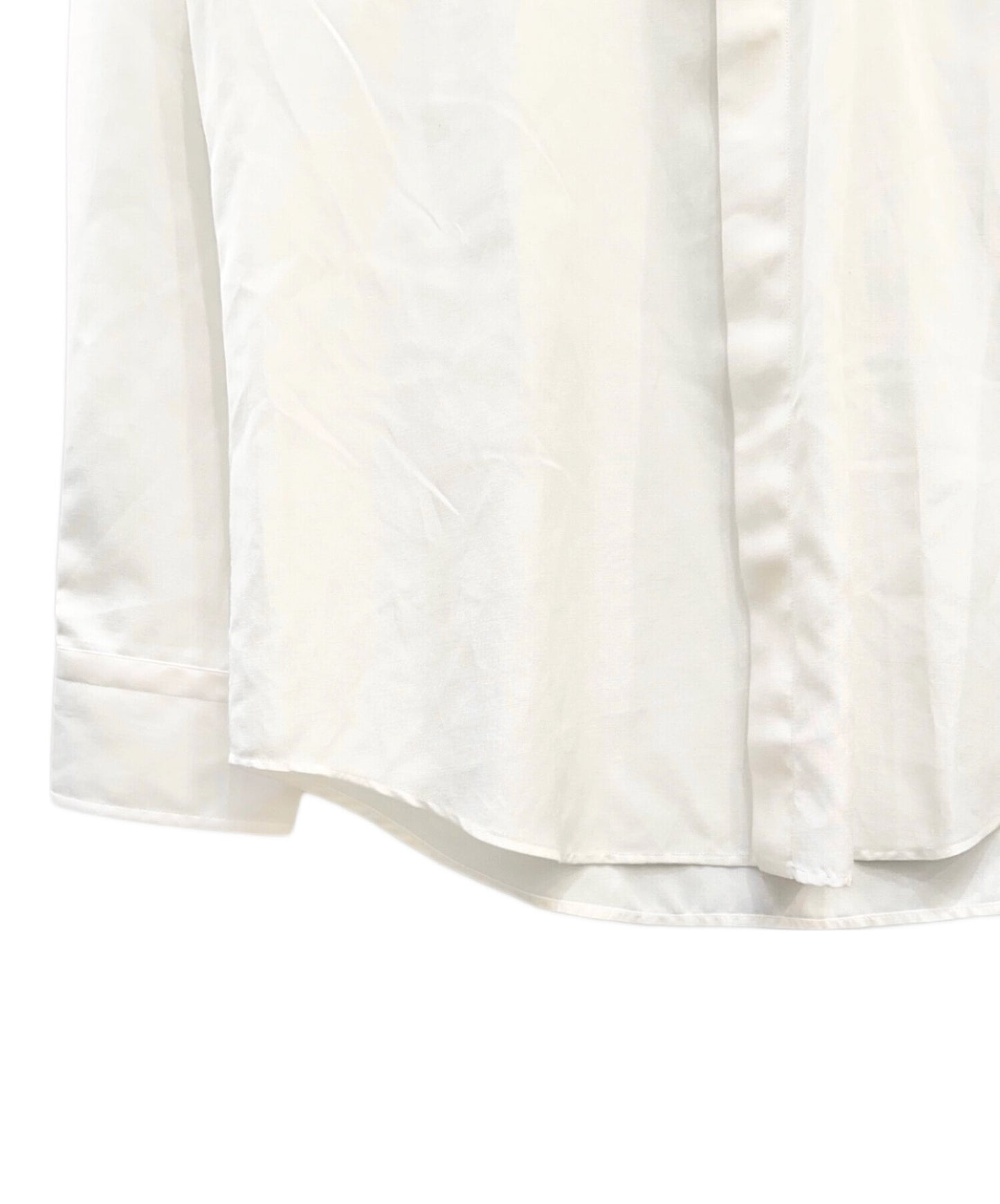 [Pre-owned] FENDI Logo Patch Silk Shirt / Silk Shirt FS0585 A9RT