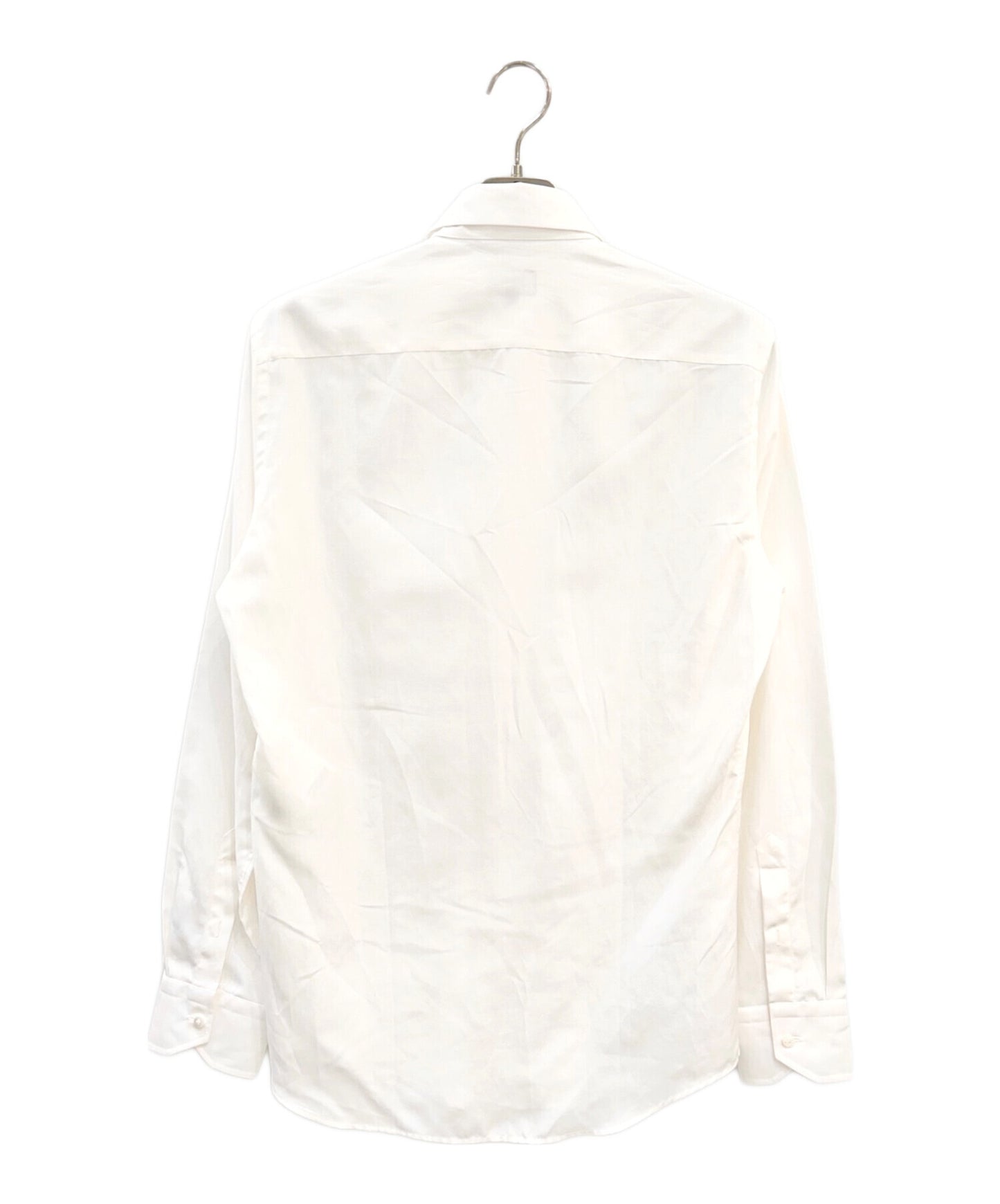 [Pre-owned] FENDI Logo Patch Silk Shirt / Silk Shirt FS0585 A9RT