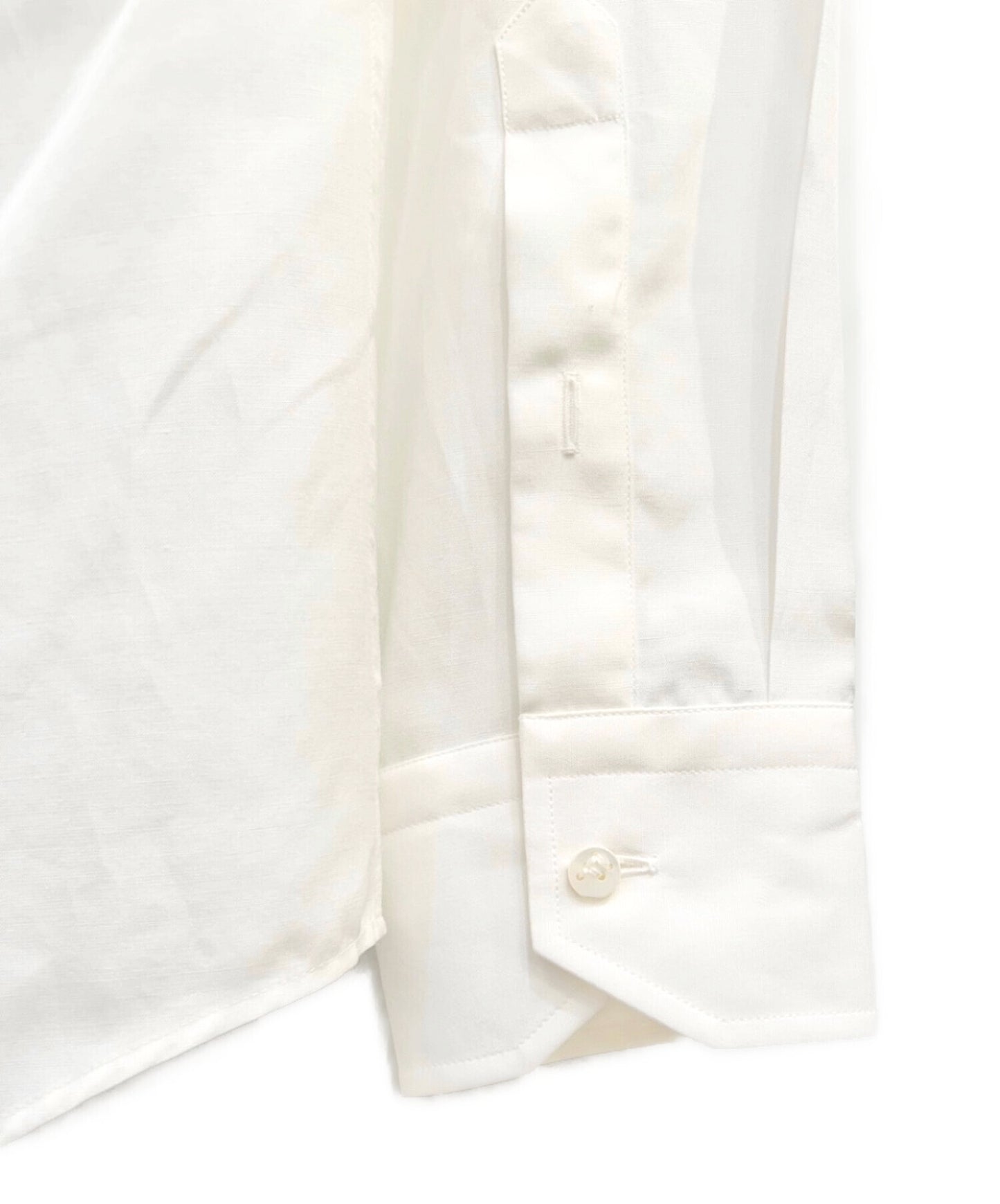 [Pre-owned] FENDI Logo Patch Silk Shirt / Silk Shirt FS0585 A9RT