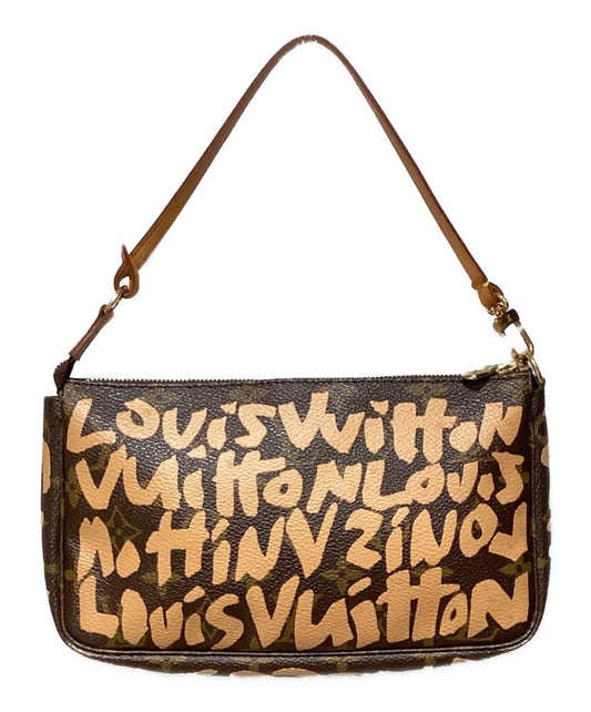 [Pre-owned] LOUIS VUITTON Monogram graffiti pochette Accessoire M92193
