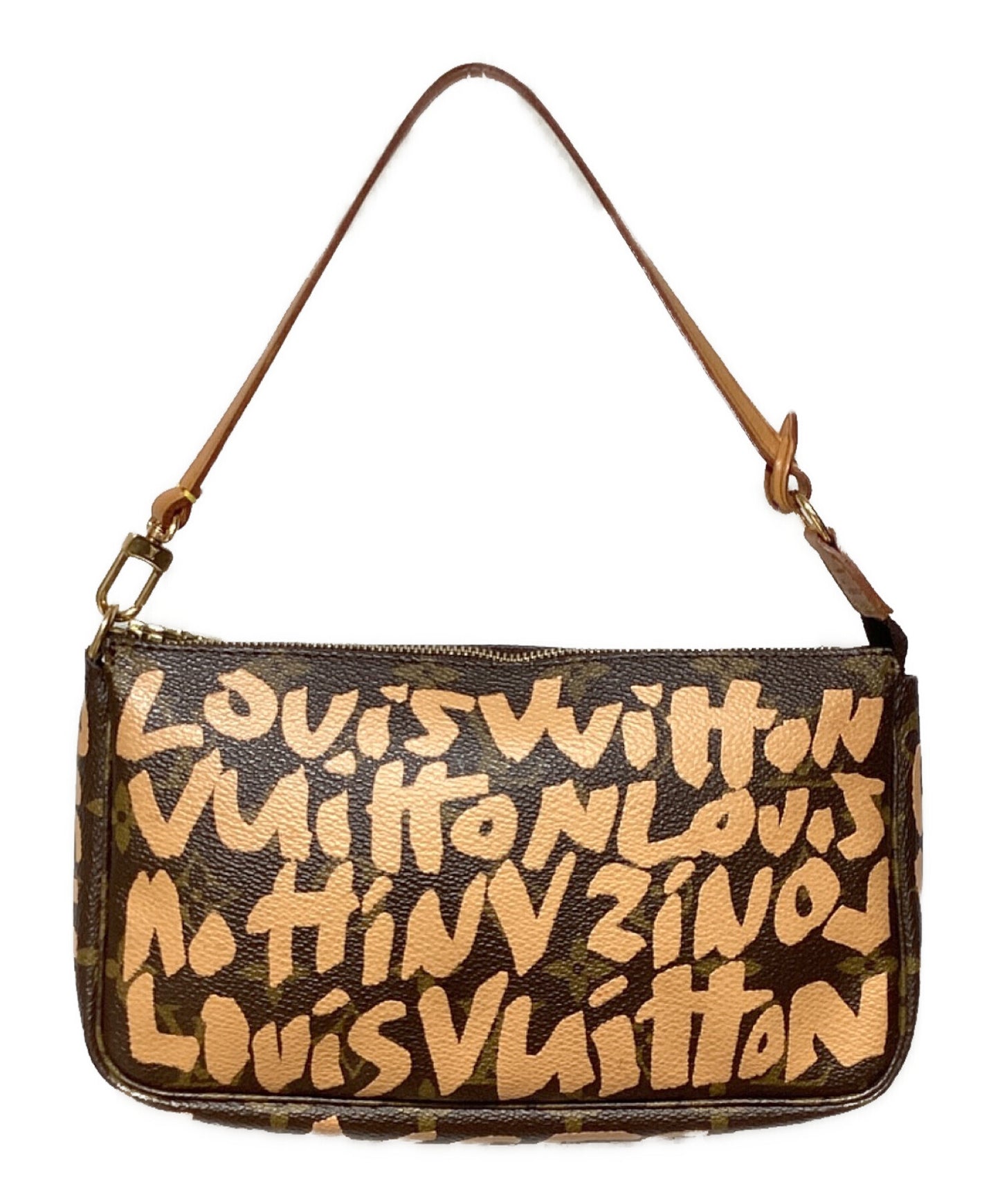 [Pre-owned] LOUIS VUITTON Monogram graffiti pochette Accessoire M92193