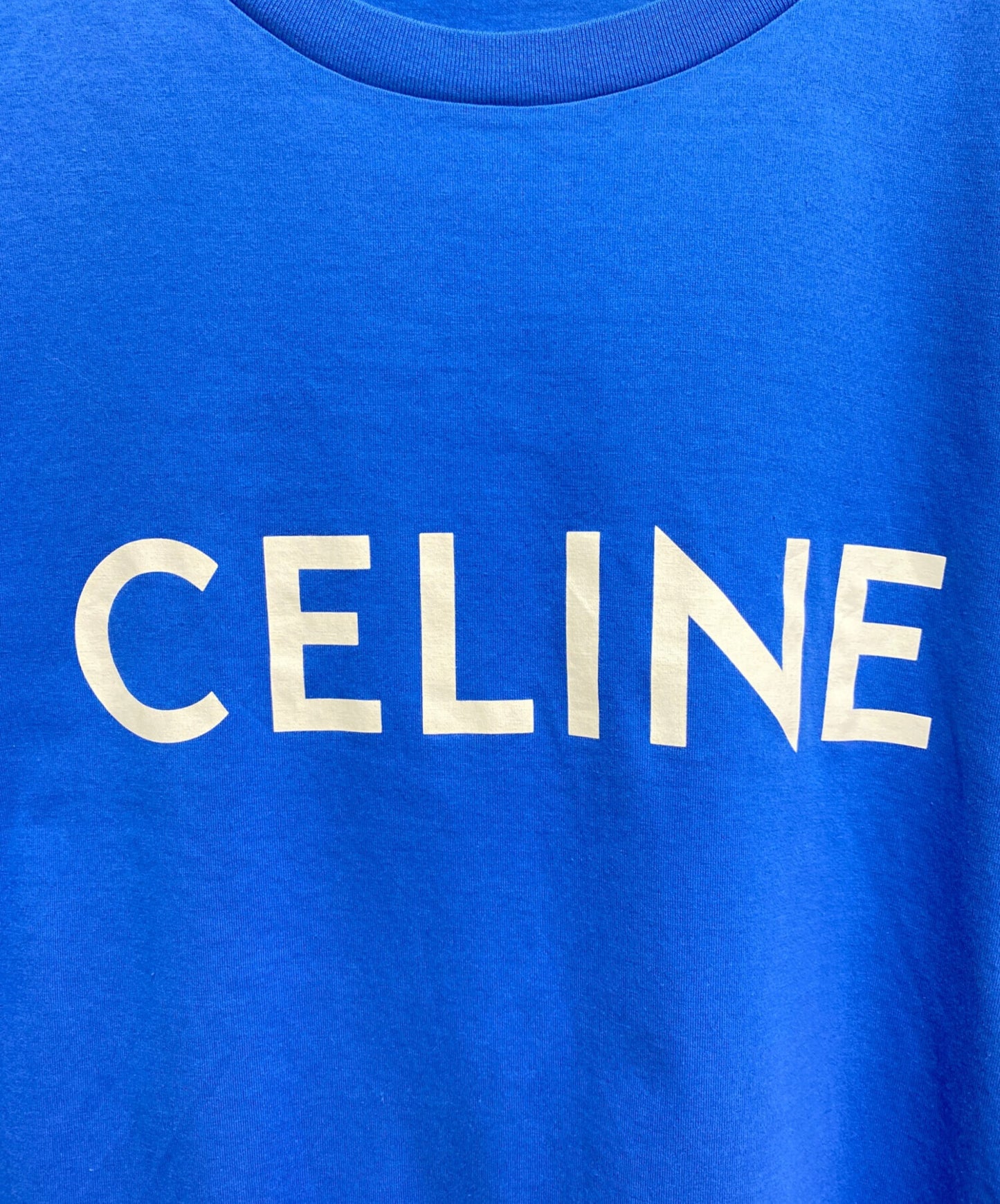 [Pre-owned] CELINE Loose Logo T-Shirt 2X681501F