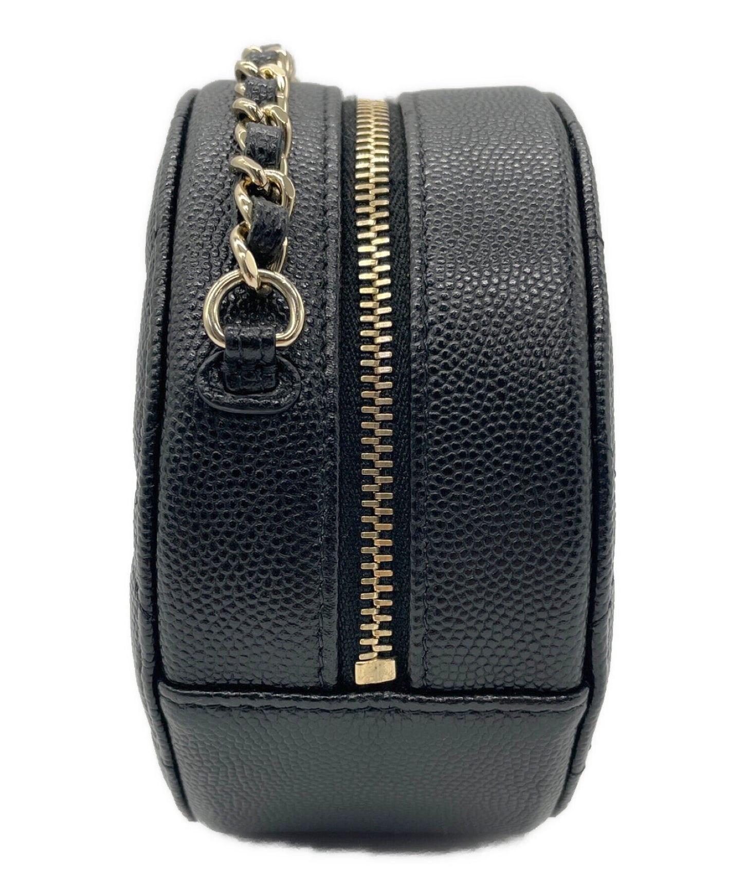 [Pre-owned] CHANEL Matelassé Chain Shoulder Round Bag