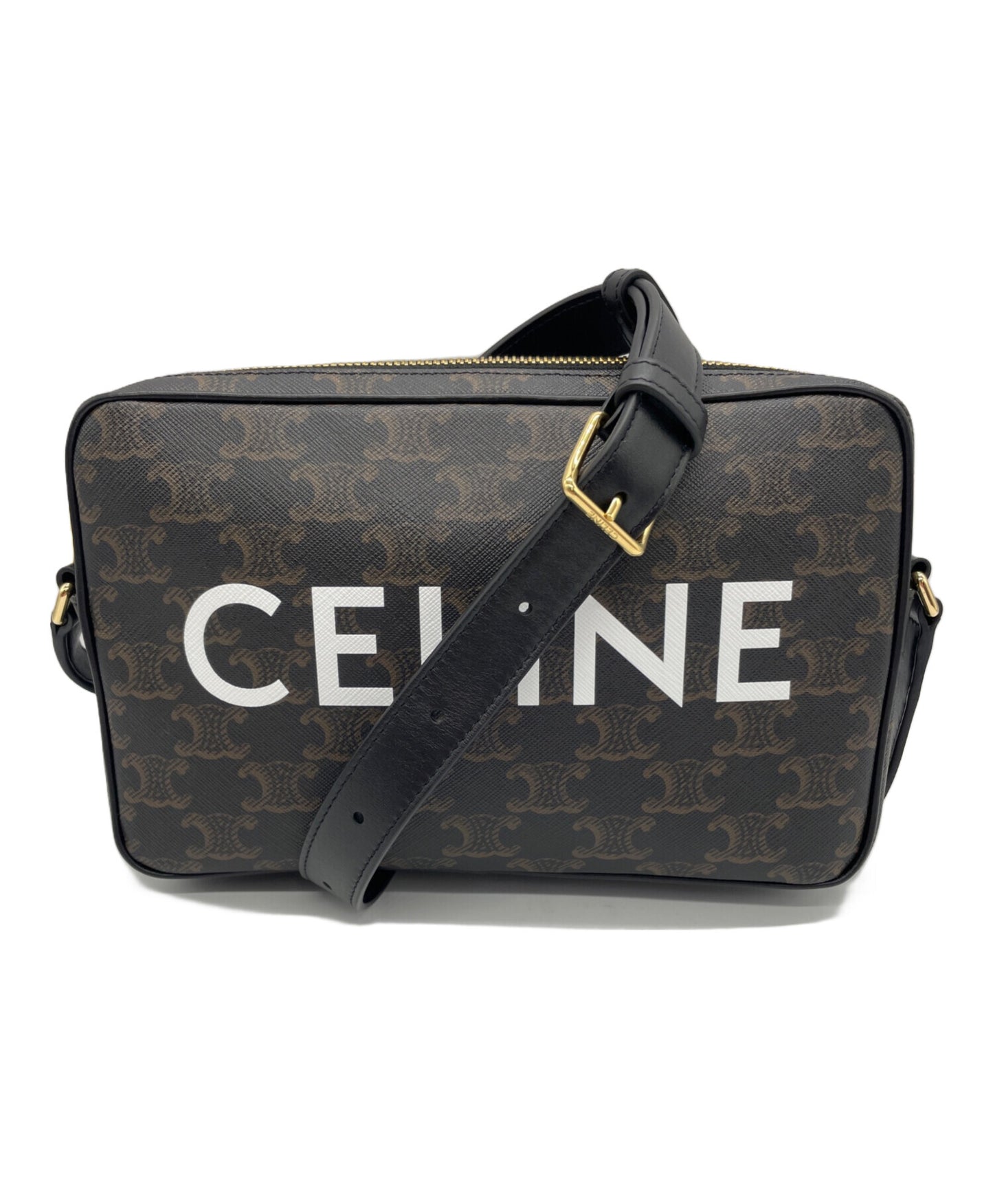 [Pre-owned] CELINE Medium Messenger Bag Trionf Canvas 194502CIM.38NO