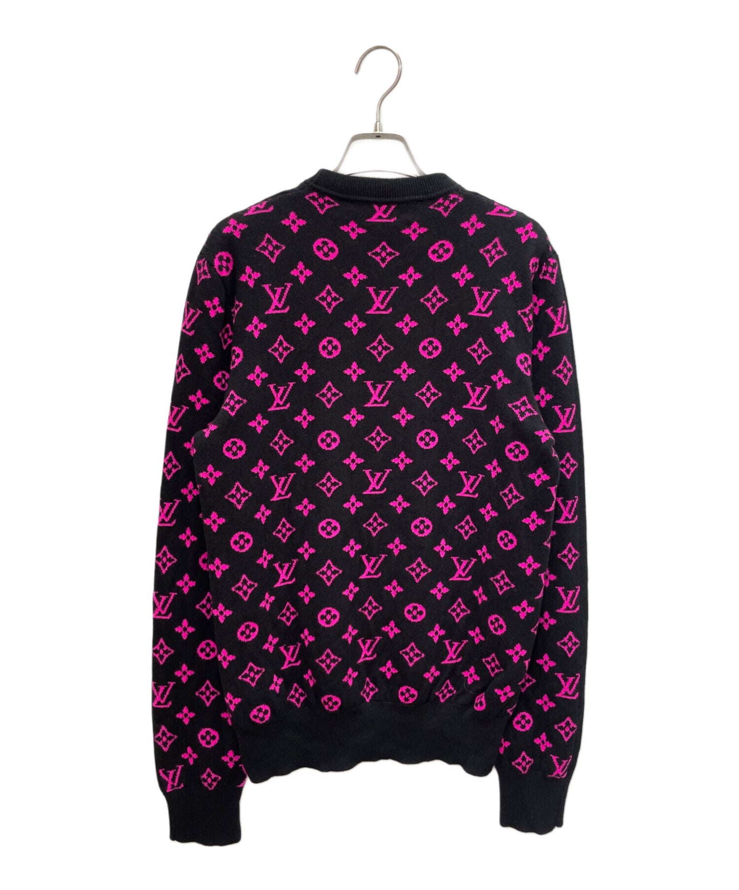[Pre-owned] LOUIS VUITTON Half Monogram Cashmere Knit IXW HGN41W