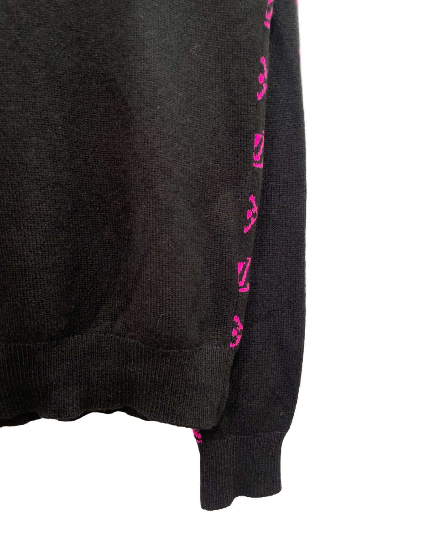 [Pre-owned] LOUIS VUITTON Half Monogram Cashmere Knit IXW HGN41W