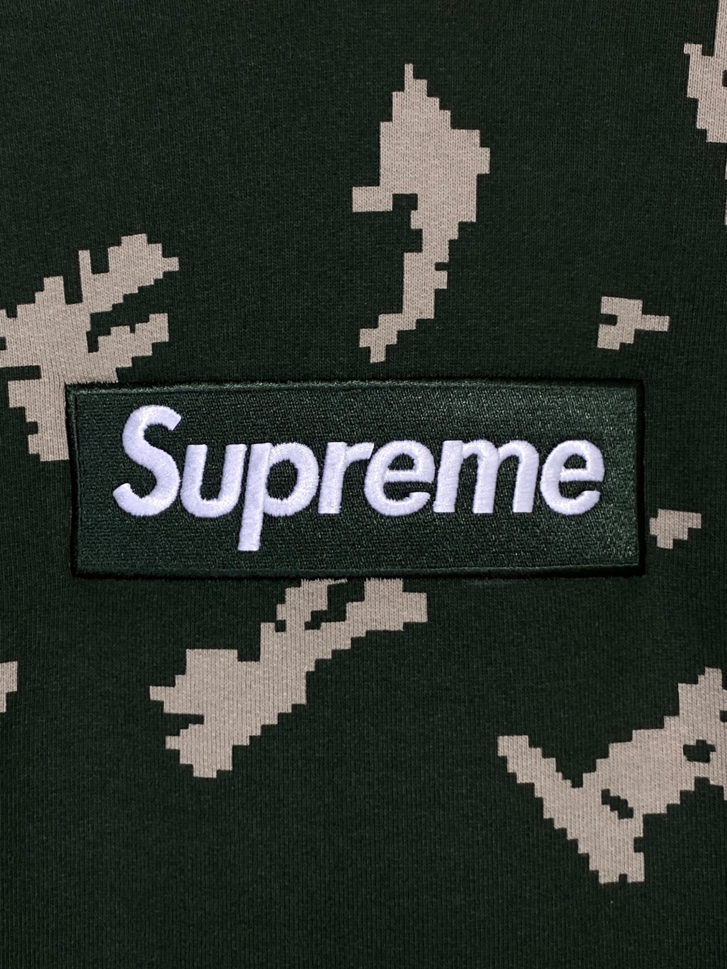 [Pre-owned] SUPREME Russian Camo Box Logo Hooded Sweatshirt
