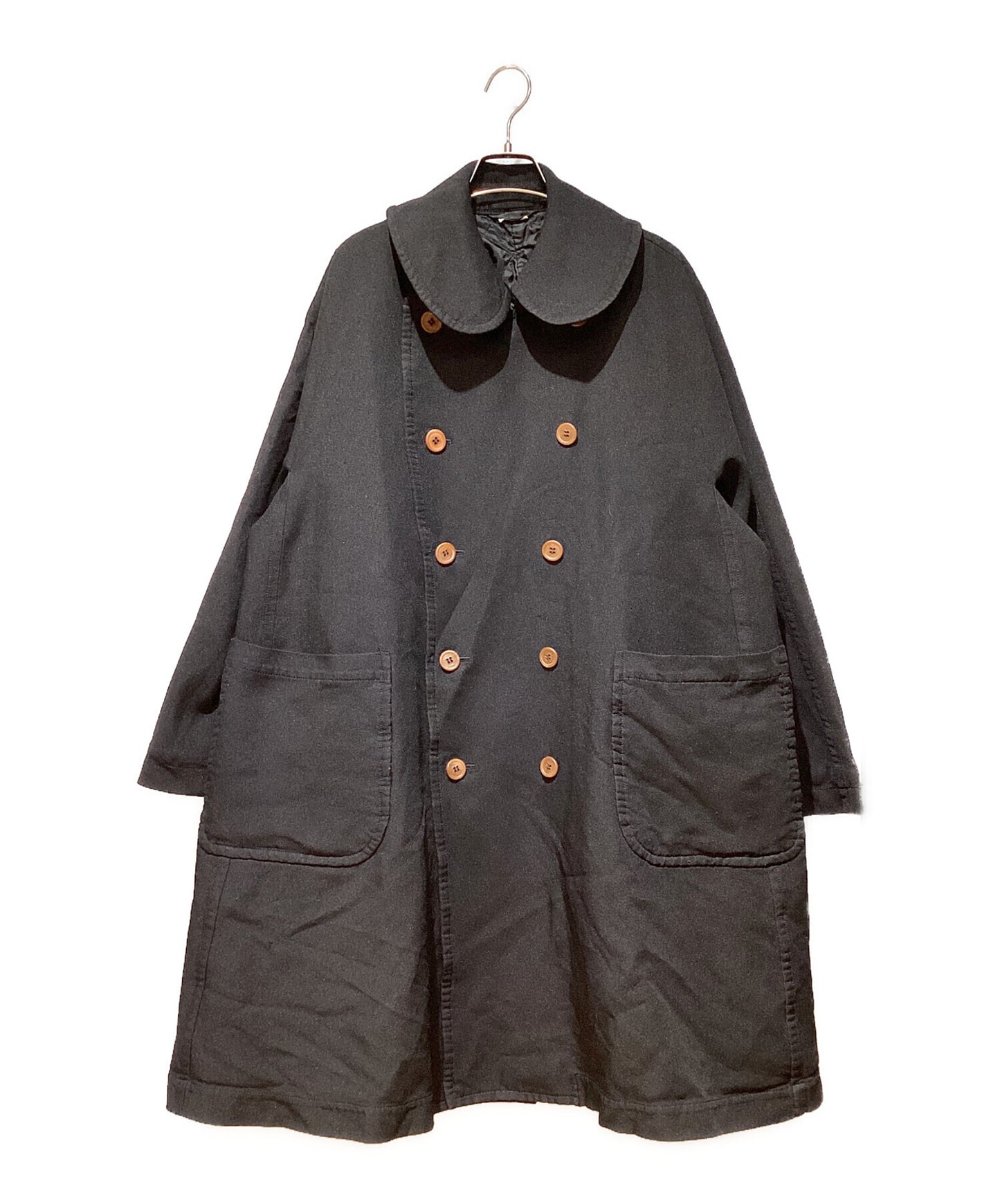 [Pre-owned] COMME des GARCONS poly shrunken oversized coat GN-C005