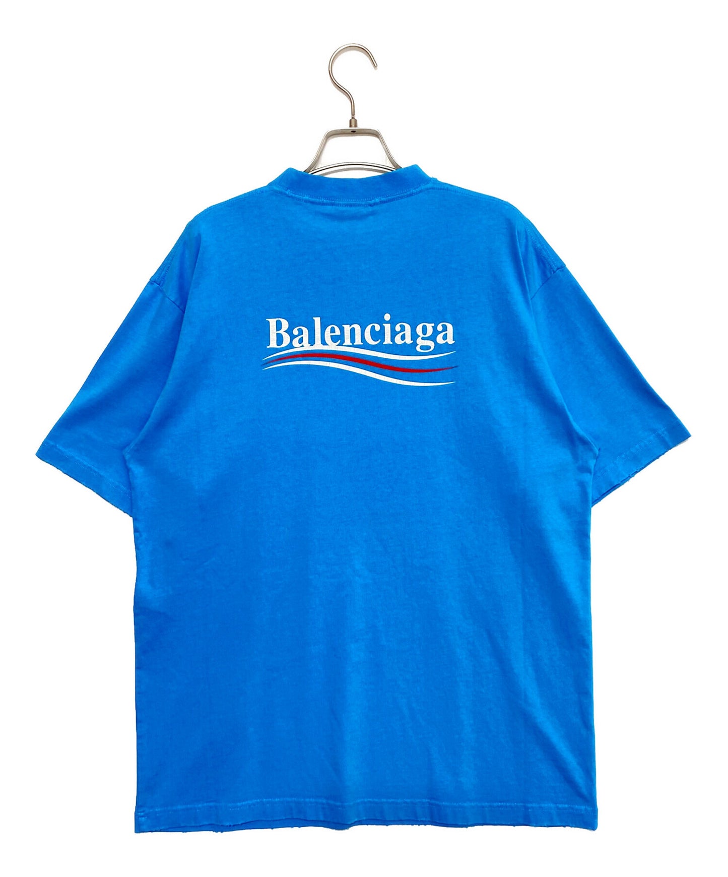 [Pre-owned] BALENCIAGA Political Campaign Logo T-Shirt 641675 TNVG5