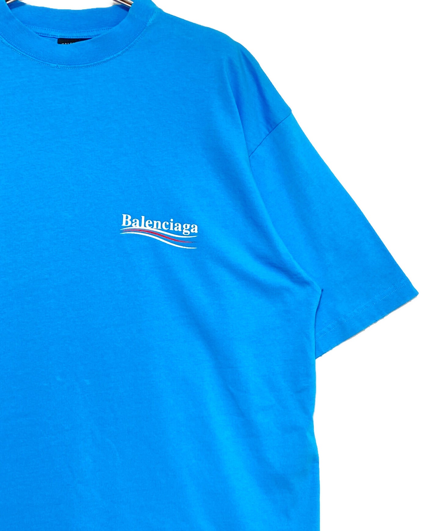 [Pre-owned] BALENCIAGA Political Campaign Logo T-Shirt 641675 TNVG5