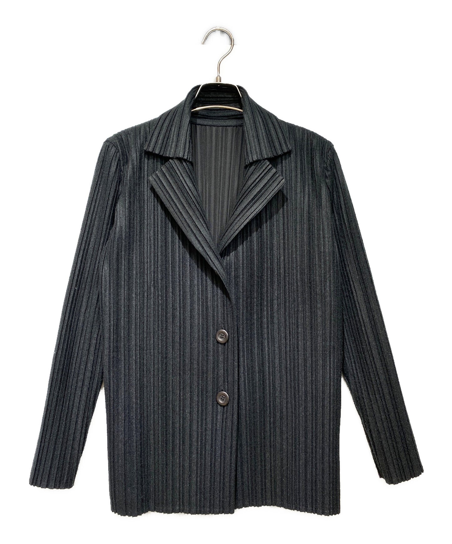 [Pre-owned] PLEATS PLEASE felt-pleated jacket PP23-EN632
