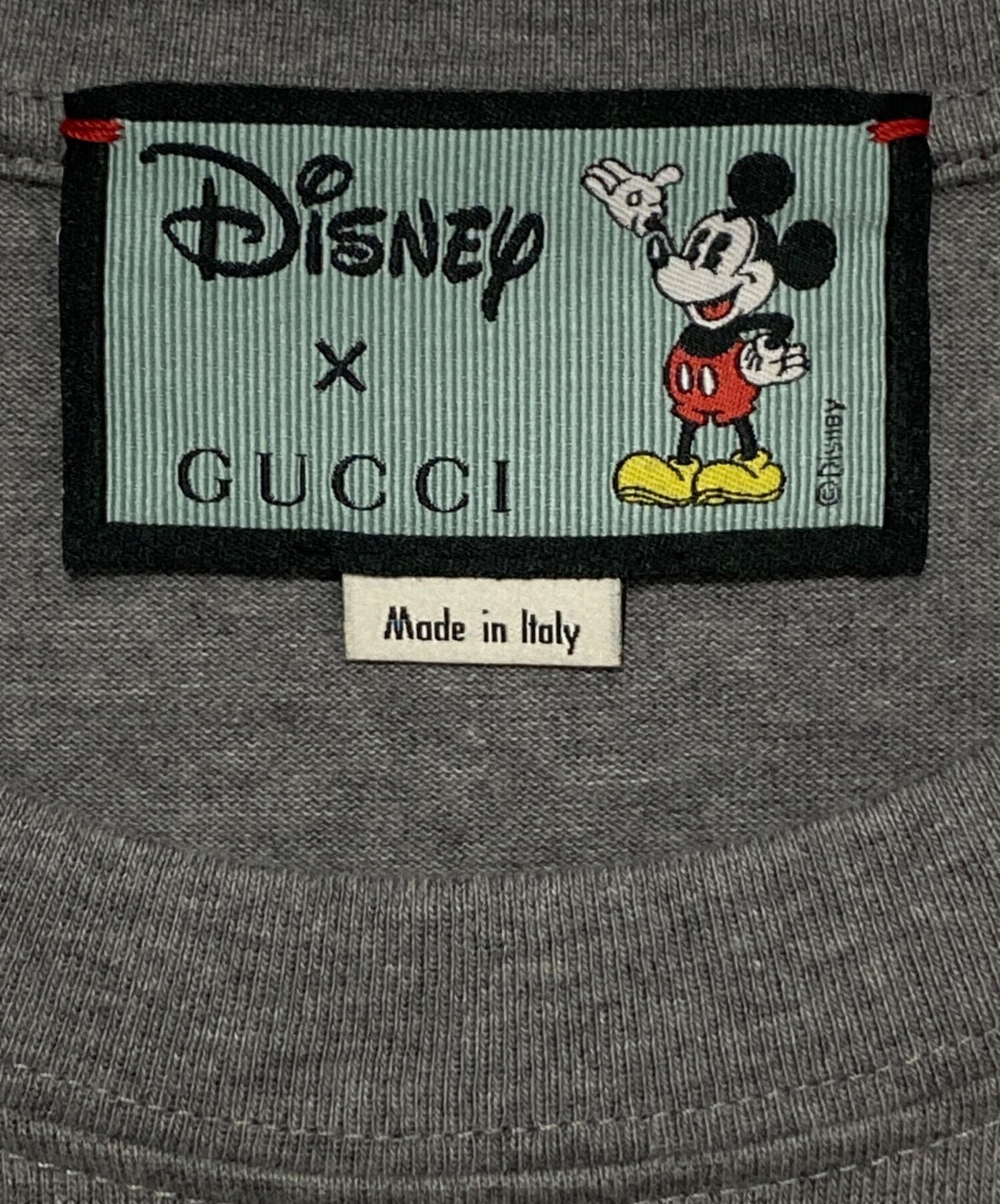 [Pre-owned] GUCCI Mickey Logo T-Shirt 565806 XJB67