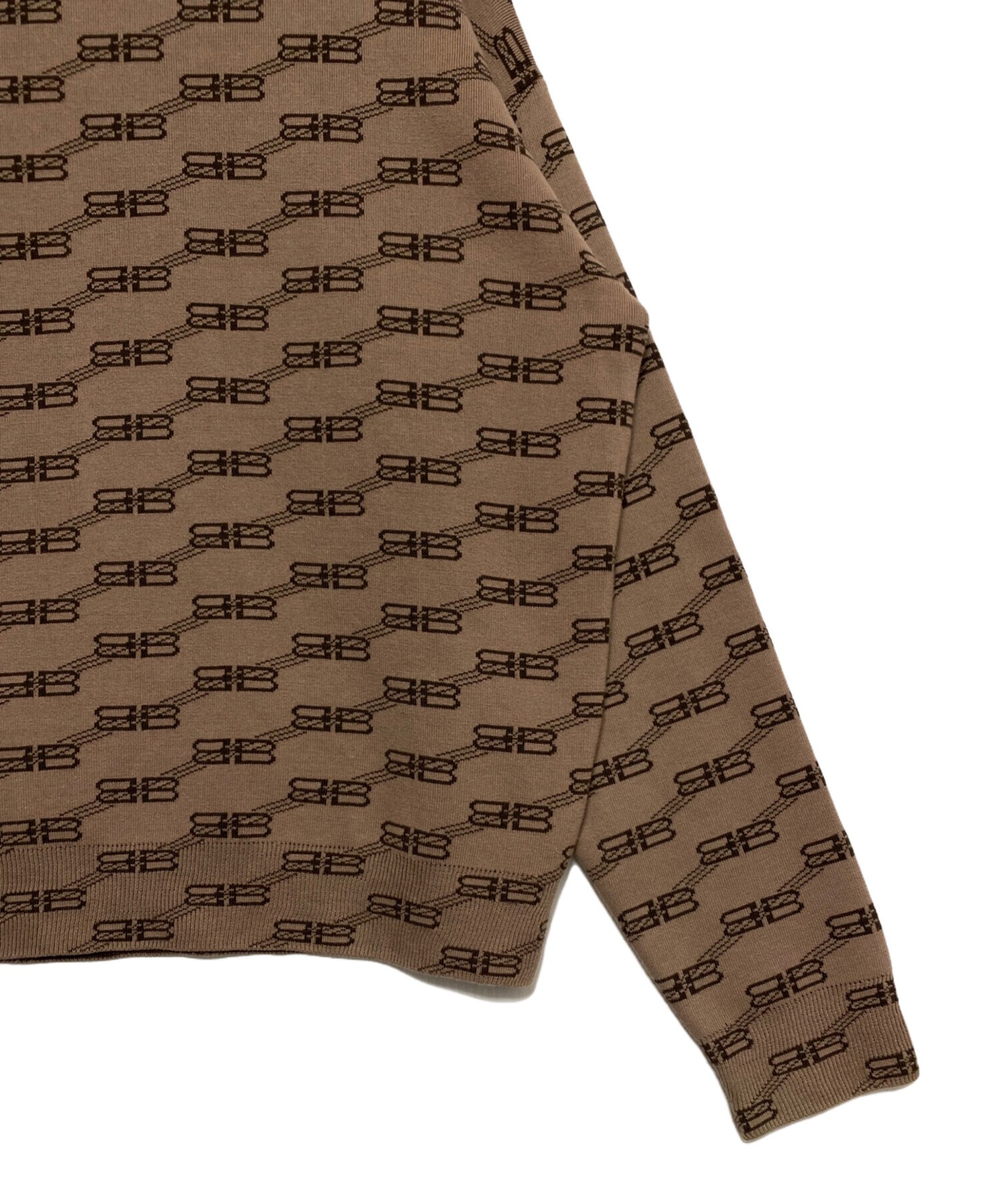 [Pre-owned] BALENCIAGA BB Logo Knit 733859 T3253