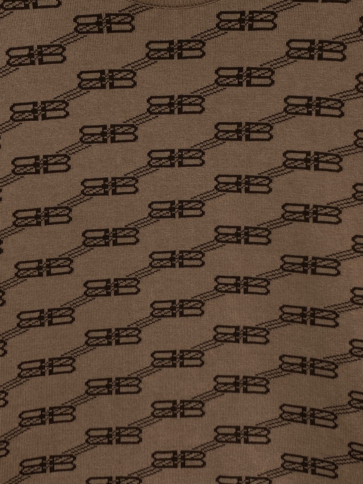 [Pre-owned] BALENCIAGA BB Logo Knit 733859 T3253