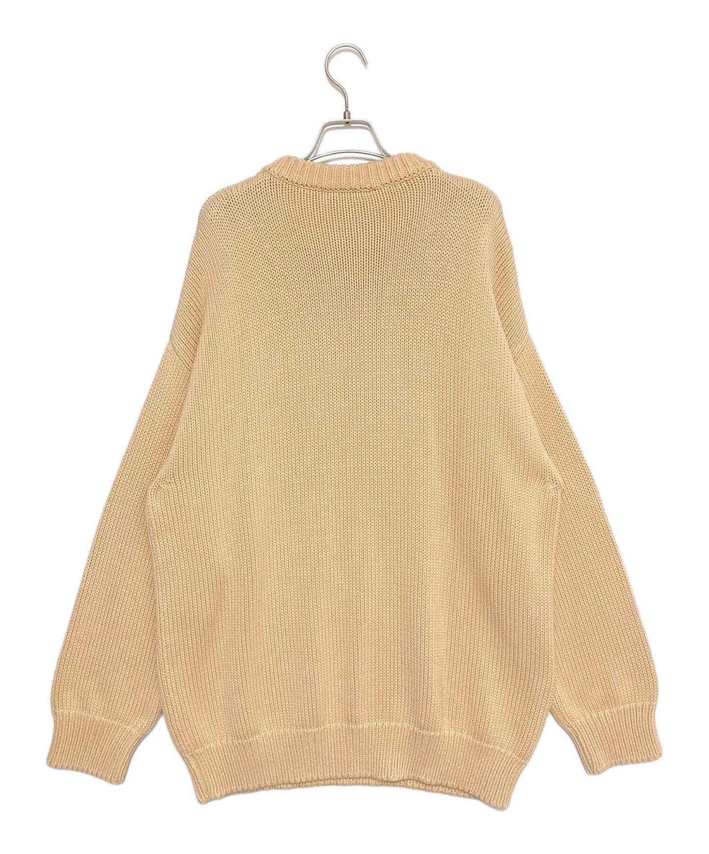 [Pre-owned] BALENCIAGA Embroidery oversized knit 664369 T3211