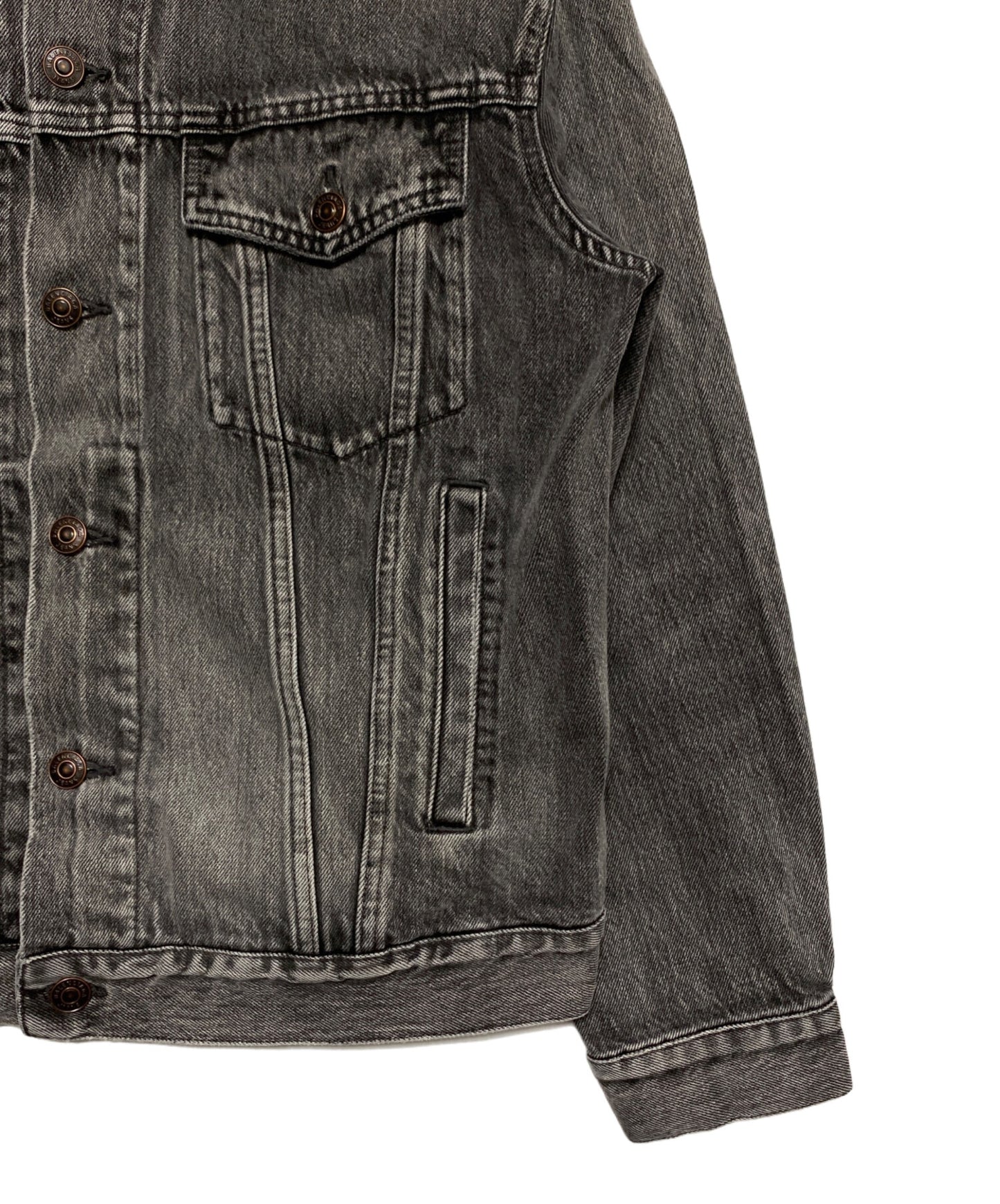 [Pre-owned] BALENCIAGA Back Logo Denim Jacket 557351 TBP47