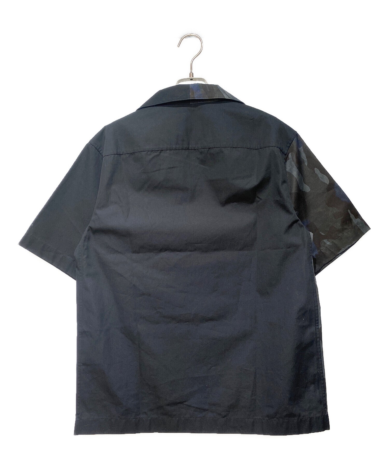 Pre-owned] PRADA Open collar logo shirt UCS406 S212 1ZVI – Archive