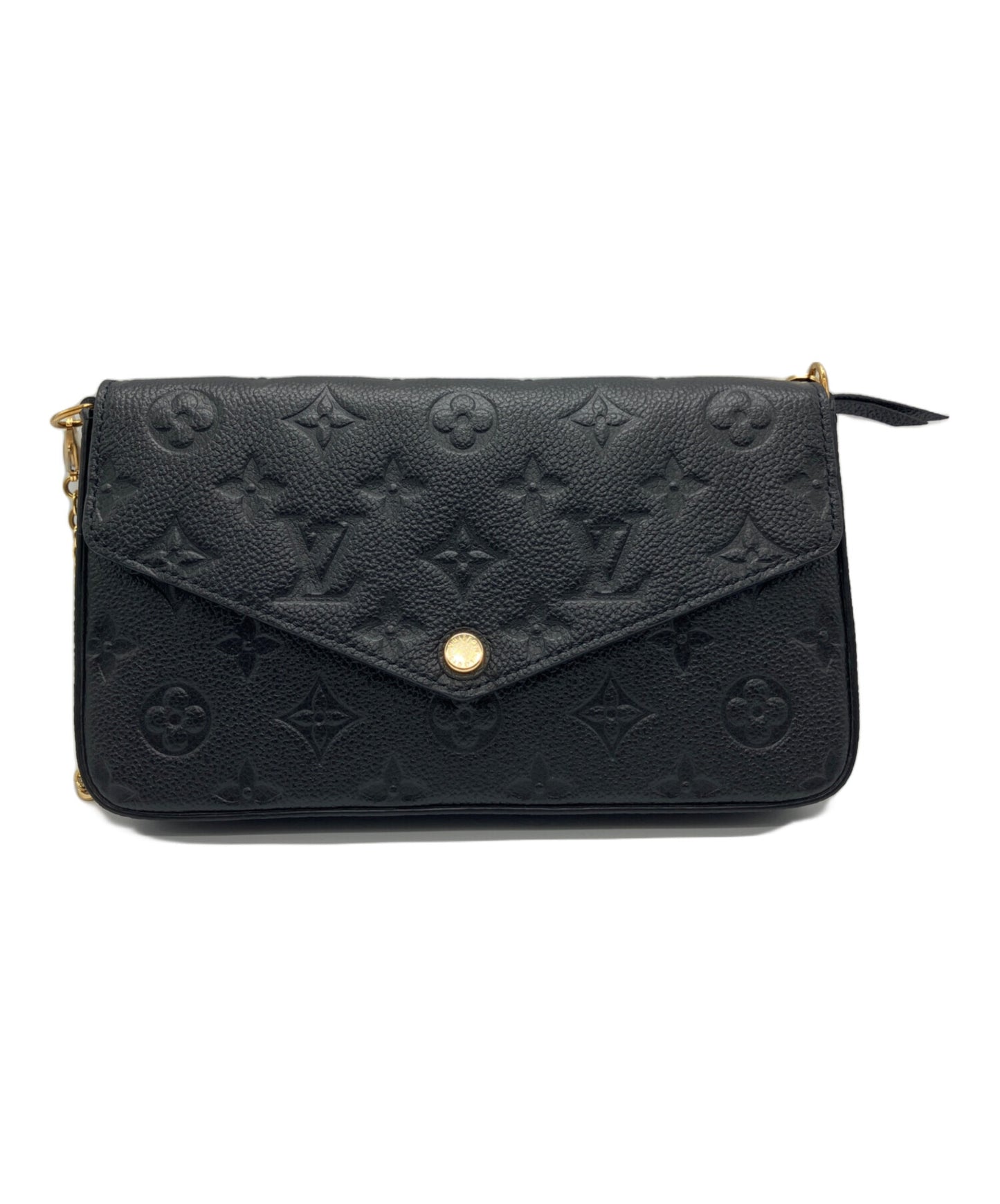[Pre-owned] LOUIS VUITTON Monogram Amplant Pochette Felicie M64064