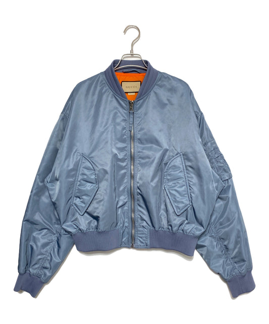 [Pre-owned] GUCCI Back Logo Bomber Jacket 759627 ZAON8