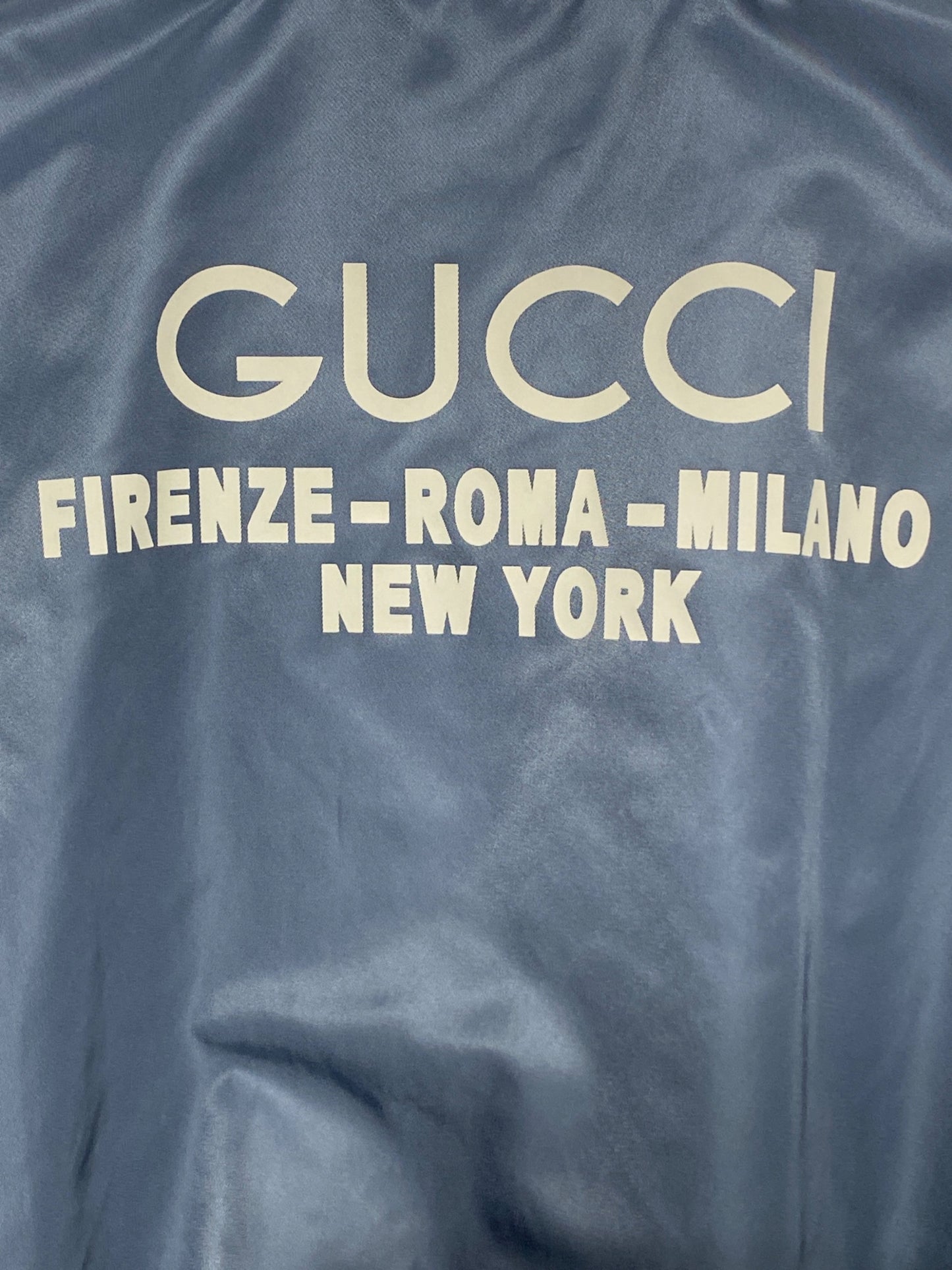 [Pre-owned] GUCCI Back Logo Bomber Jacket 759627 ZAON8